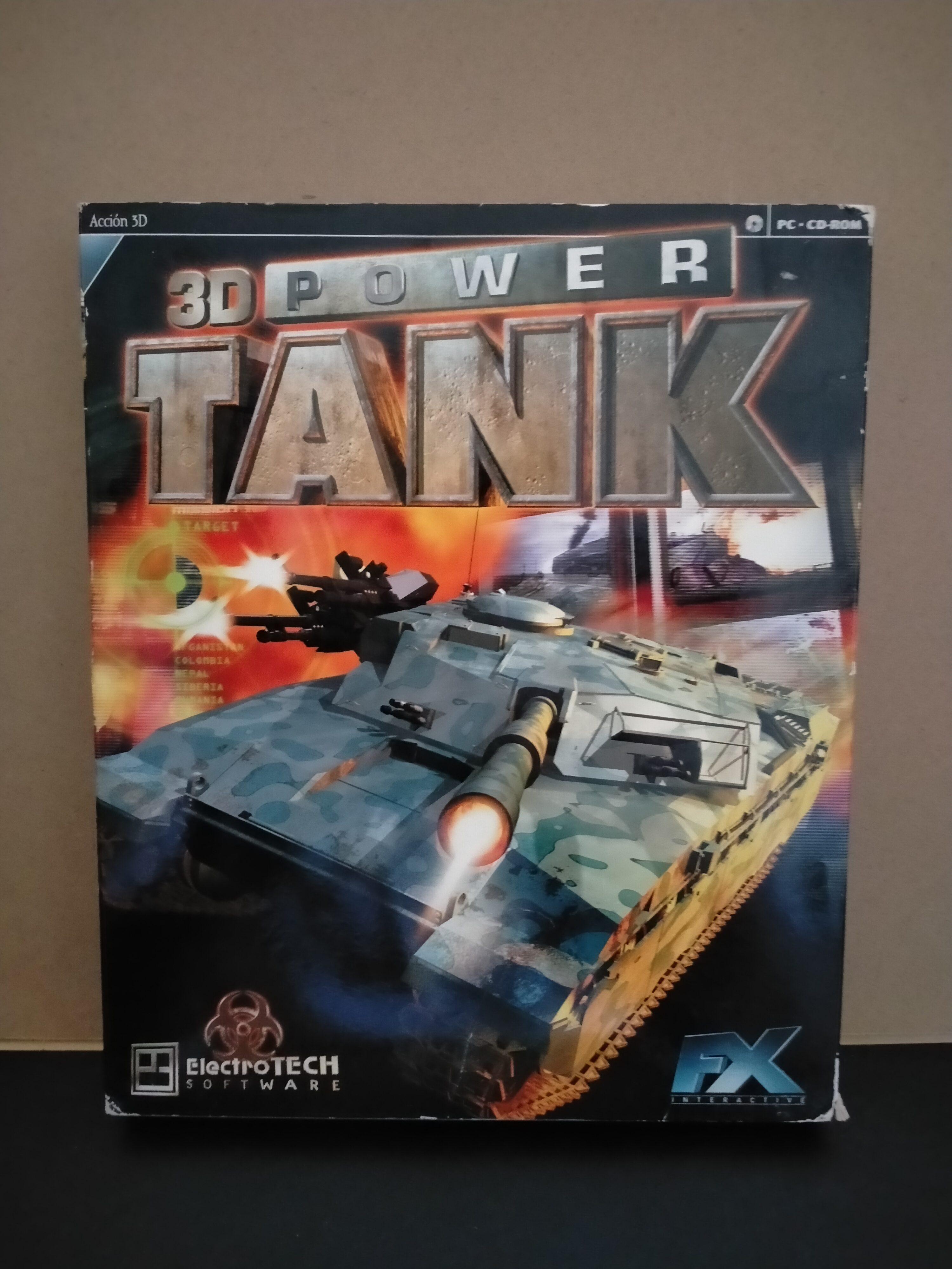 Edición física de 3D Power Tank