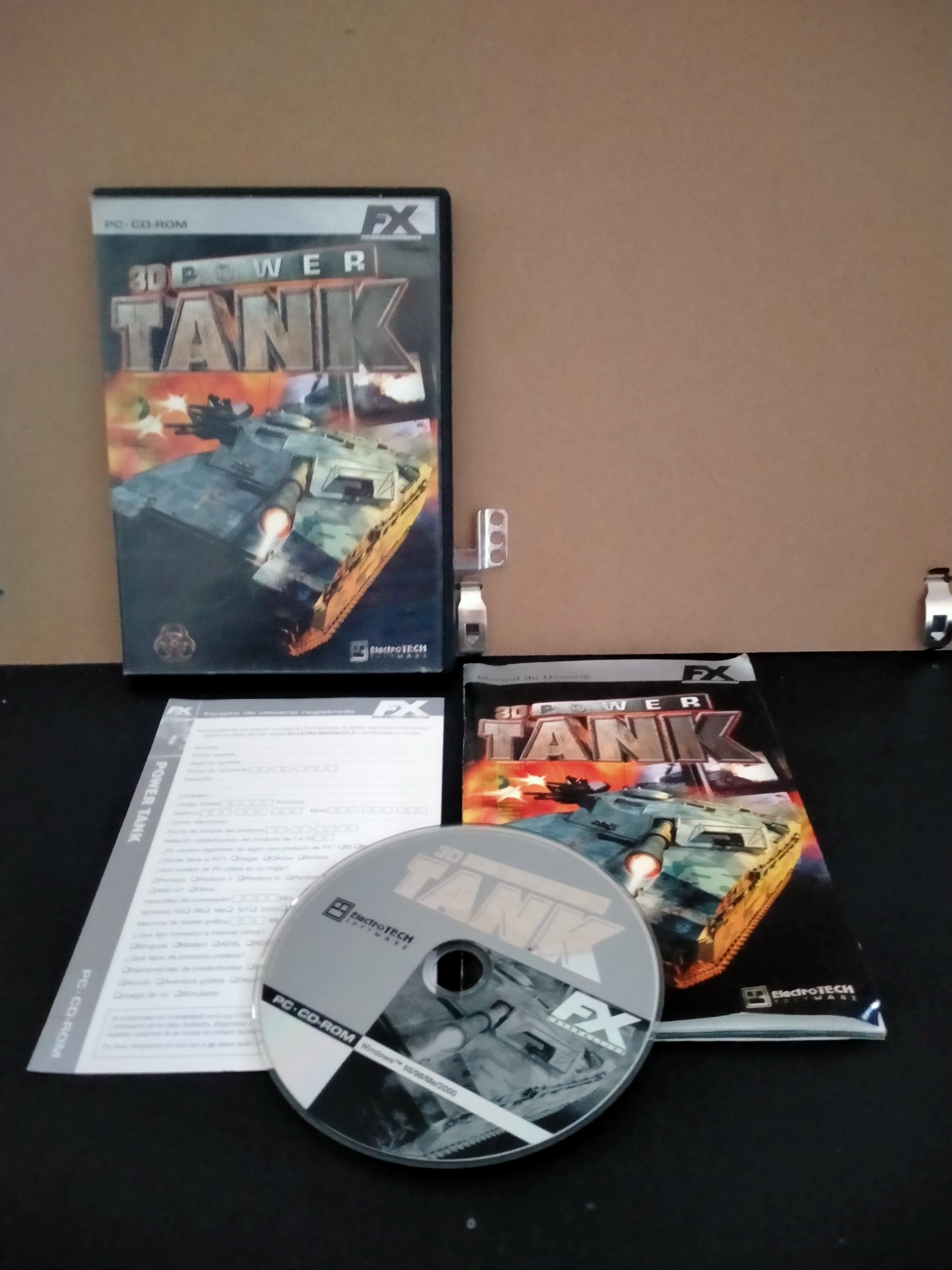 Edición física de 3D Power Tank
