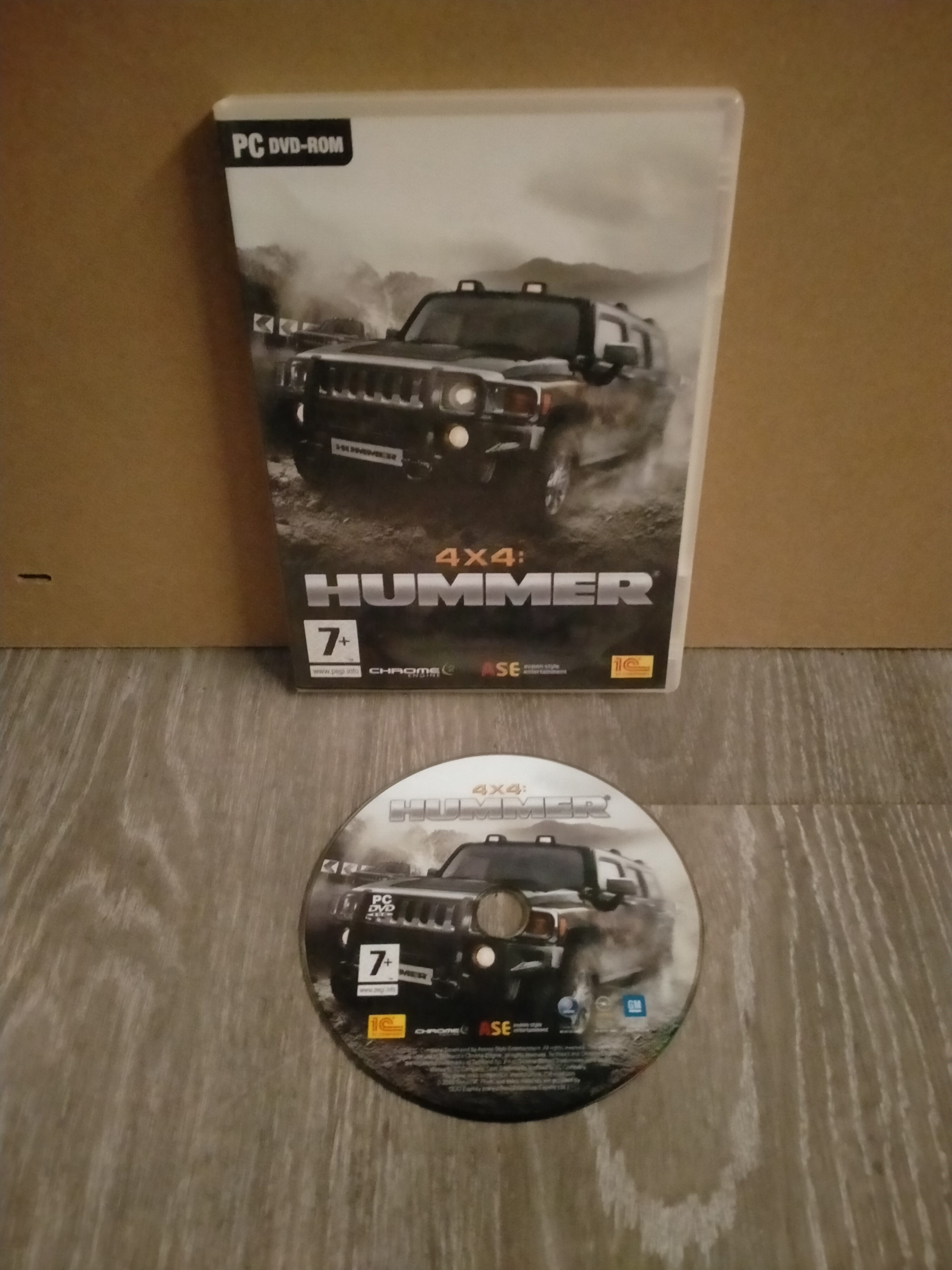 Edición física de 4x4: Hummer