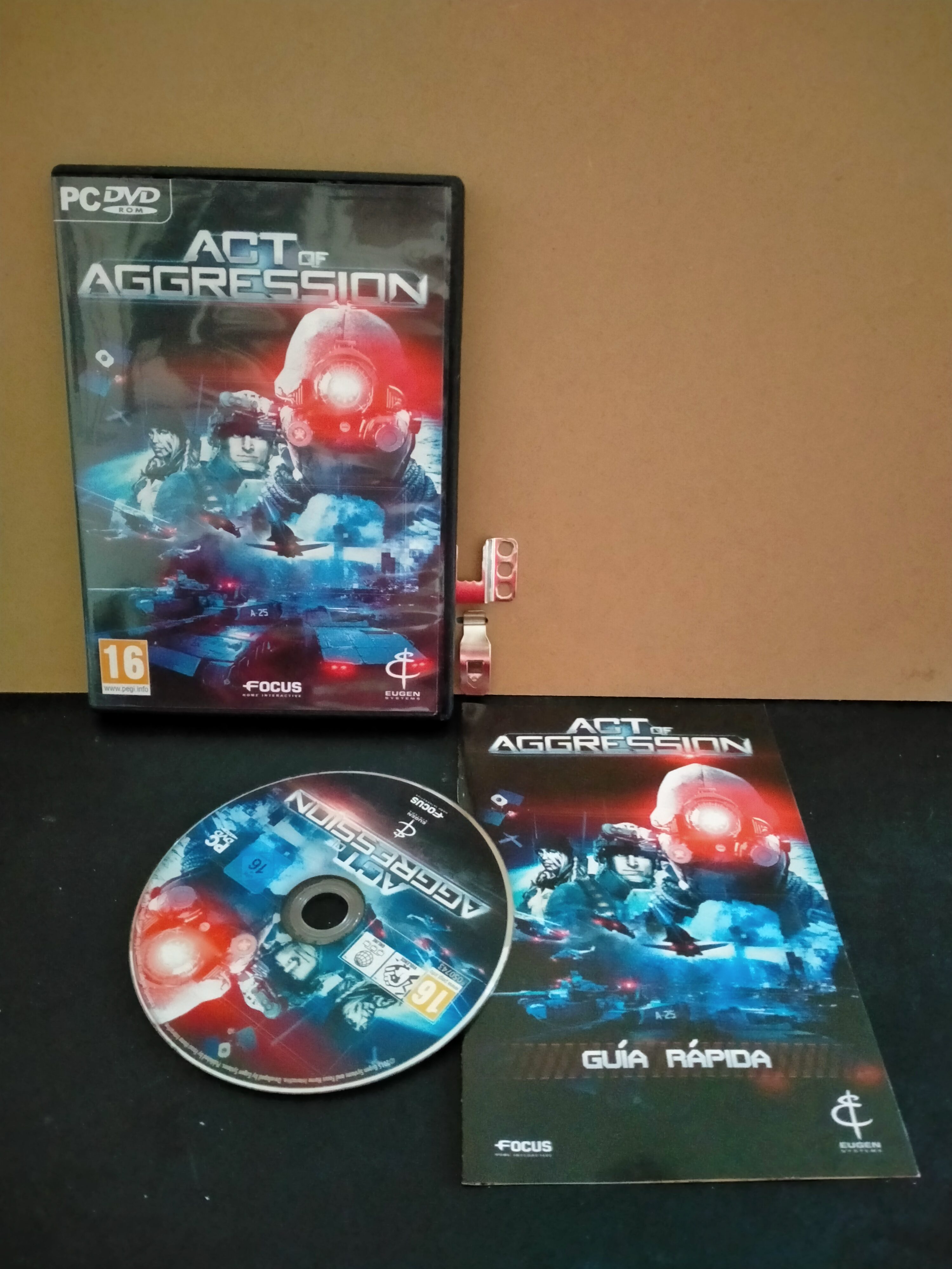 Edición física de Act of Aggression