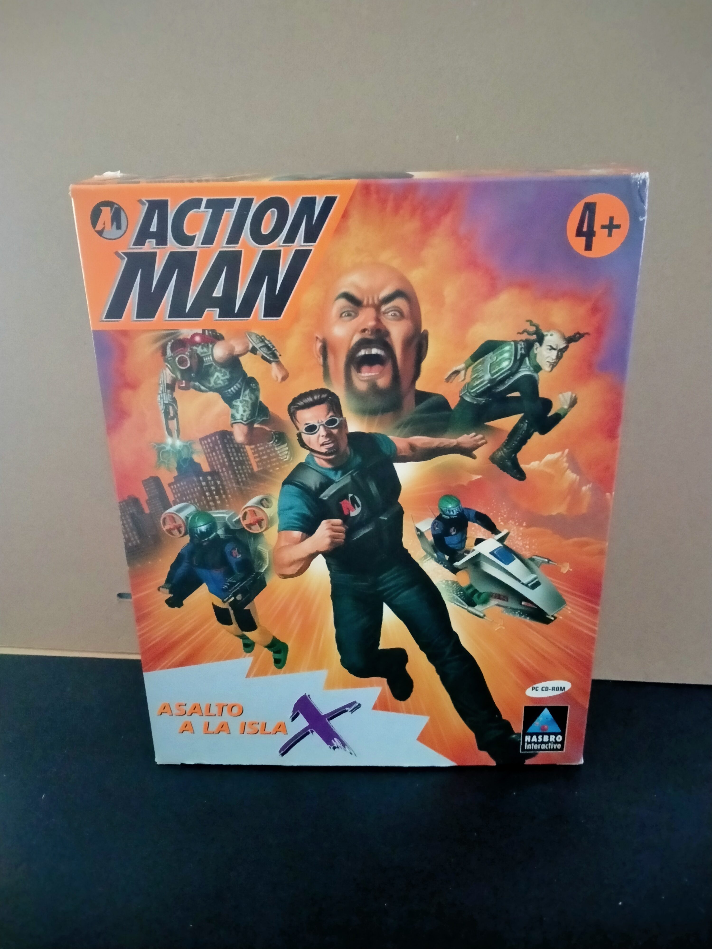 Edición física de Action Man: Asalto a la Isla