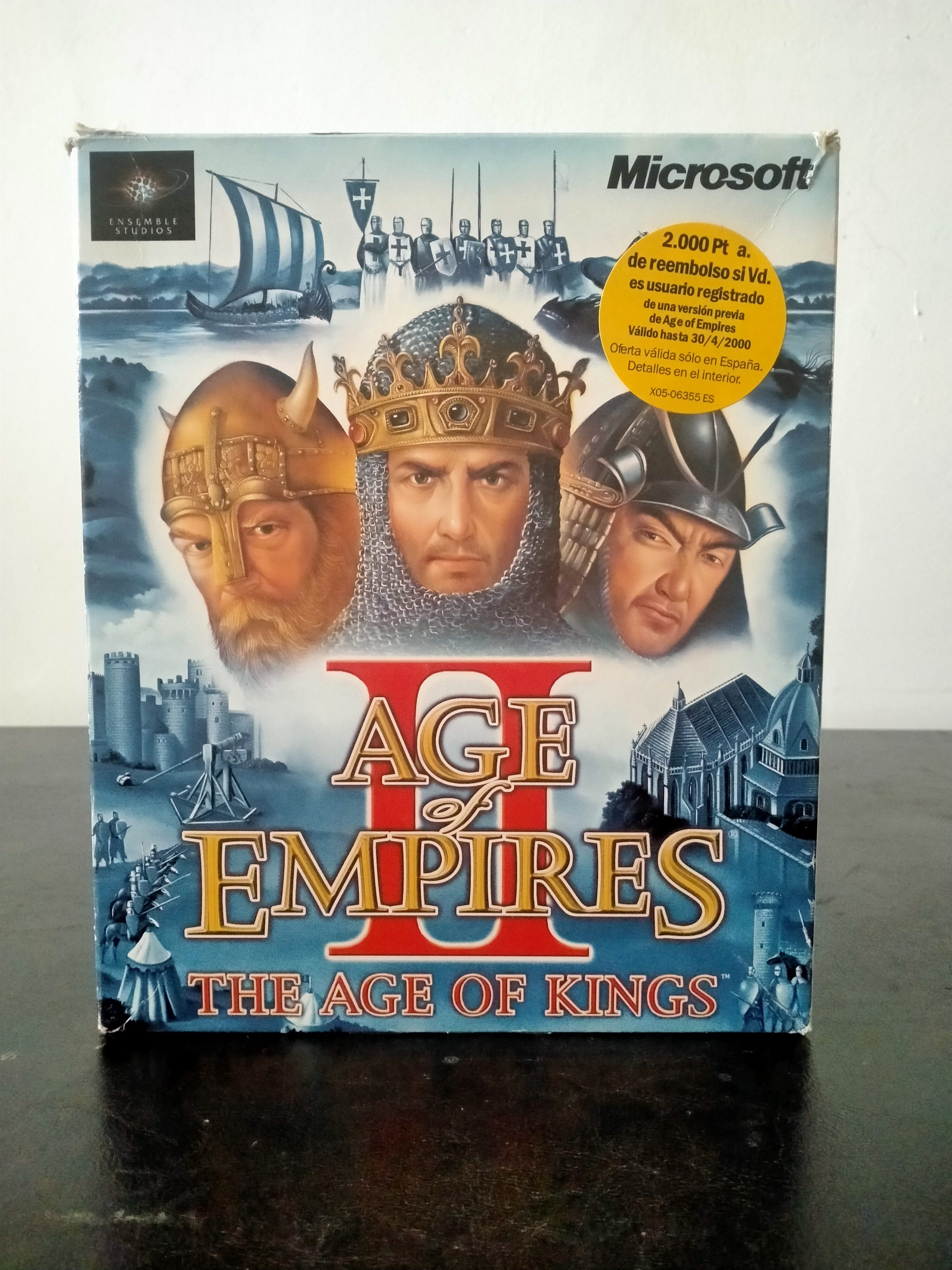 Portada de Age of Empires II: The Age of Kings