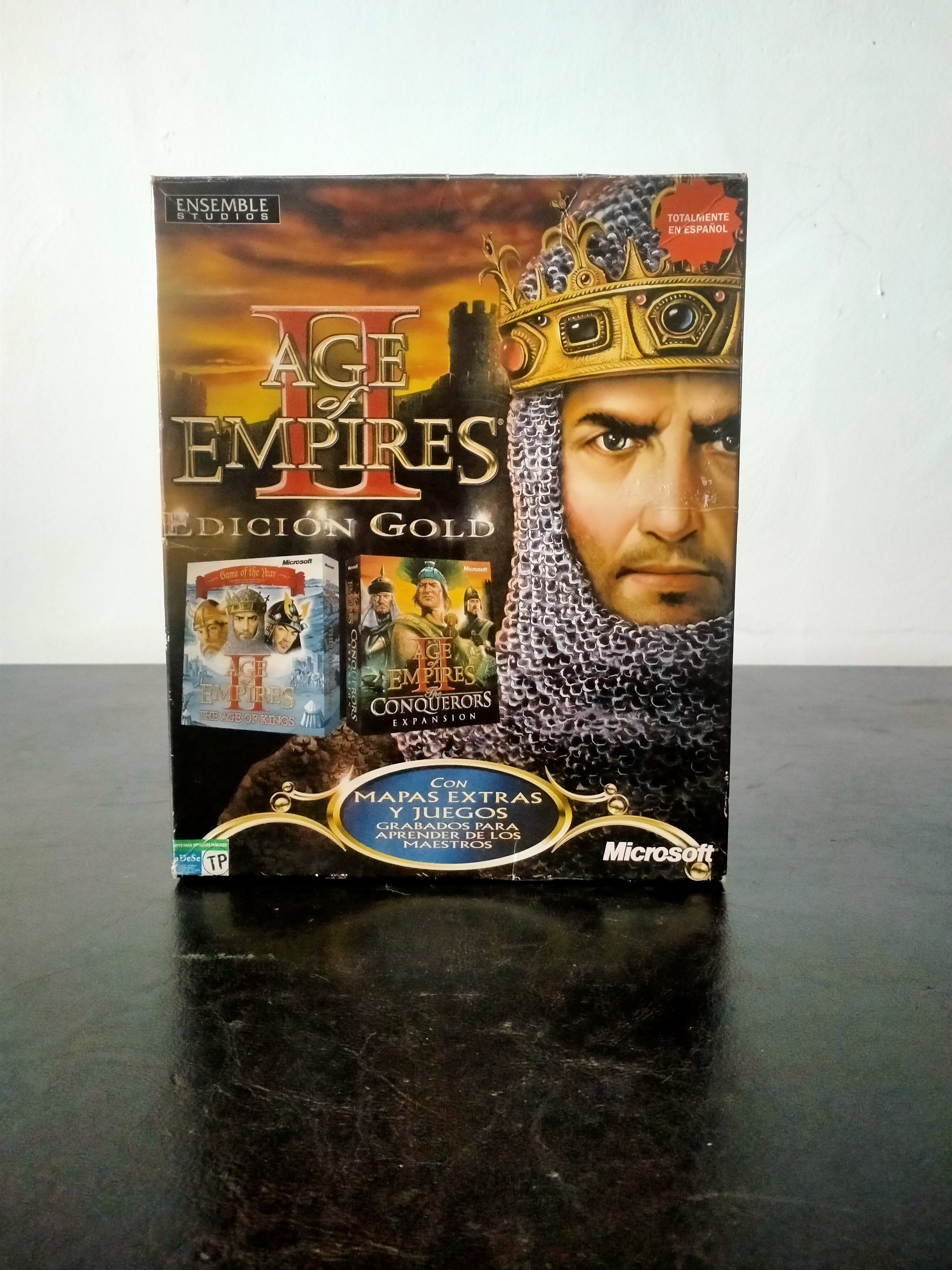 Portada de Age of Empires II: Gold Edition