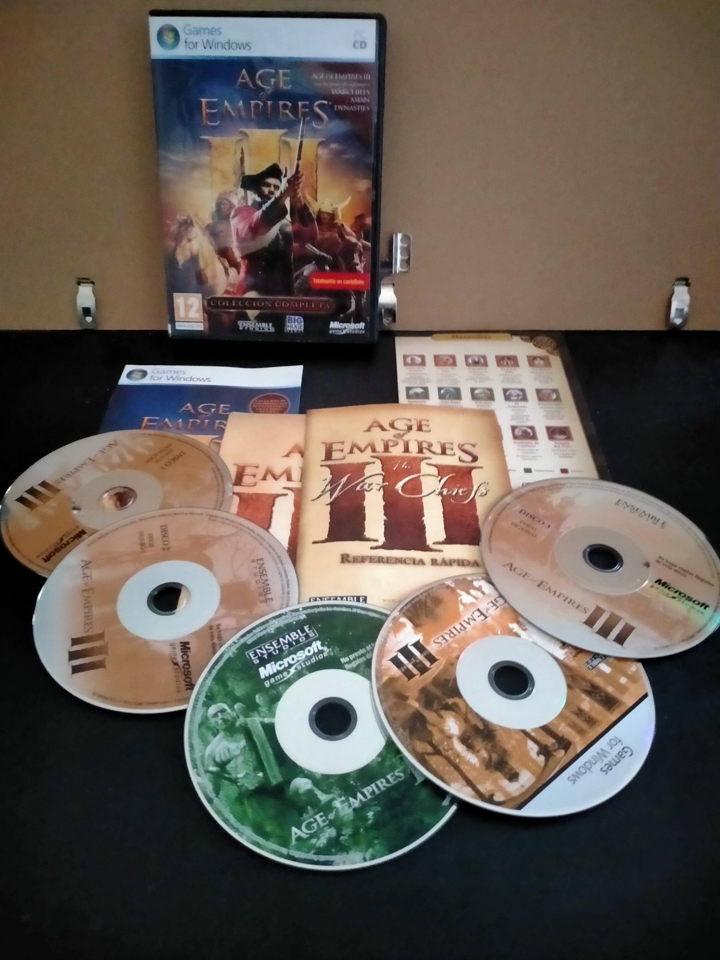 Edición física de Age of Empires III: Colección Completa