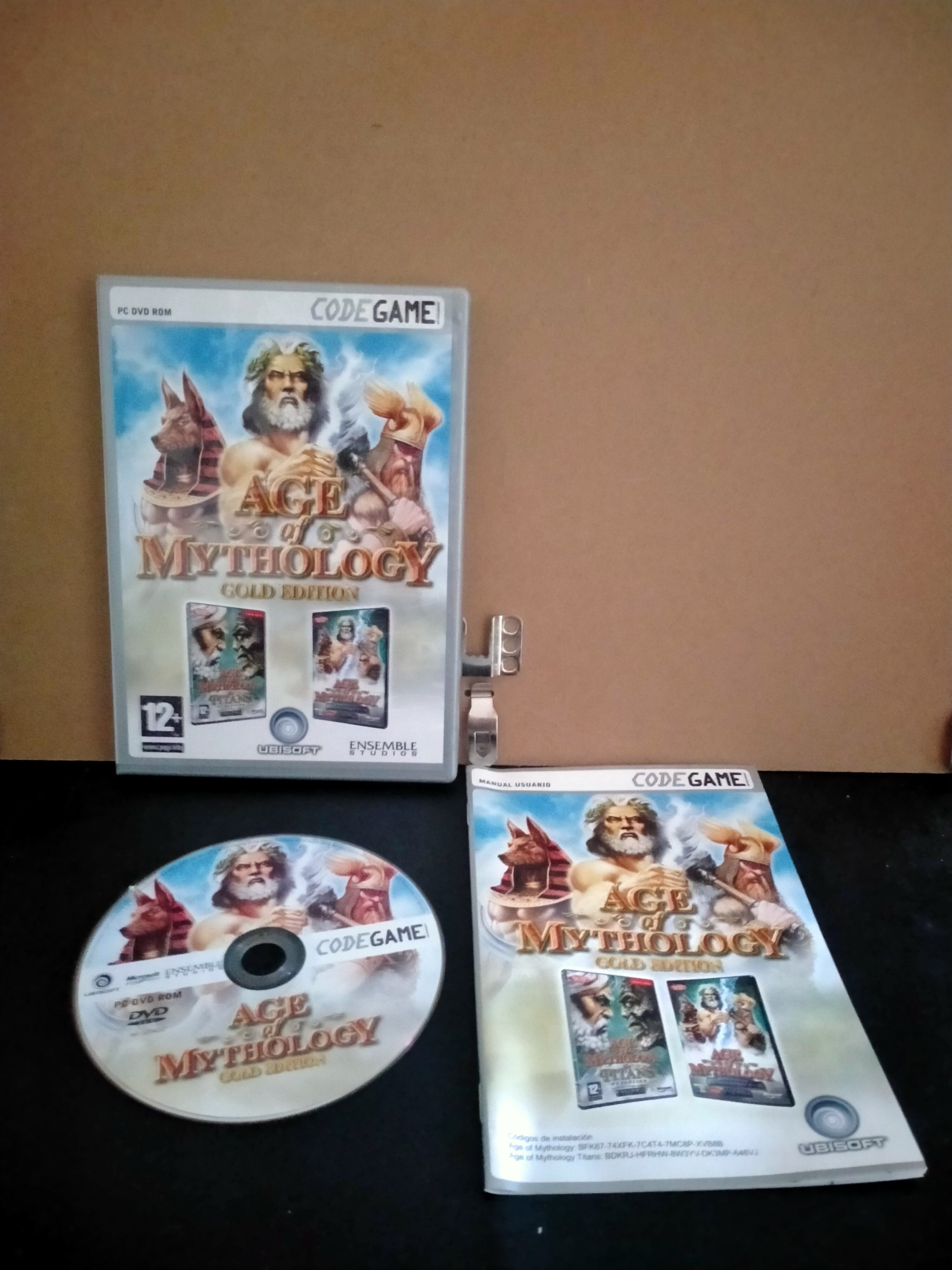 Edición física de Age of Mythology: Gold Edition