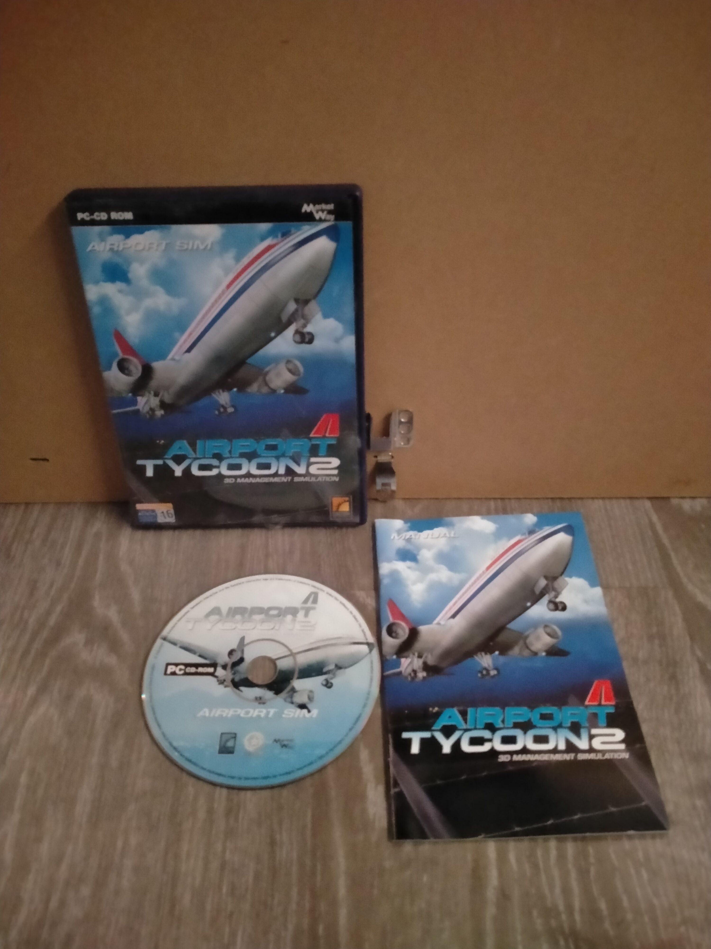 Edición física de Airport Tycoon 2