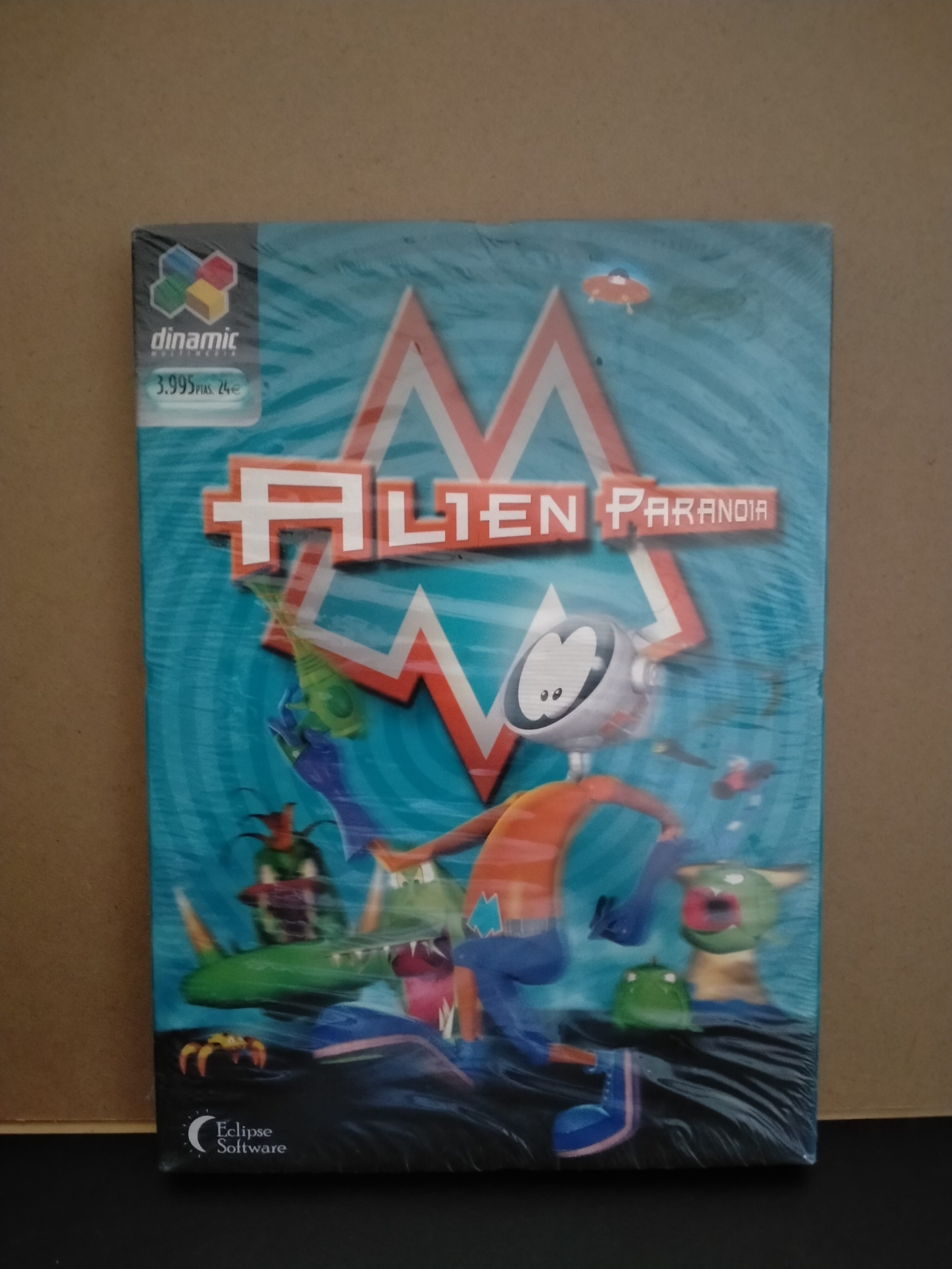 Edición física de Alien Paranoia
