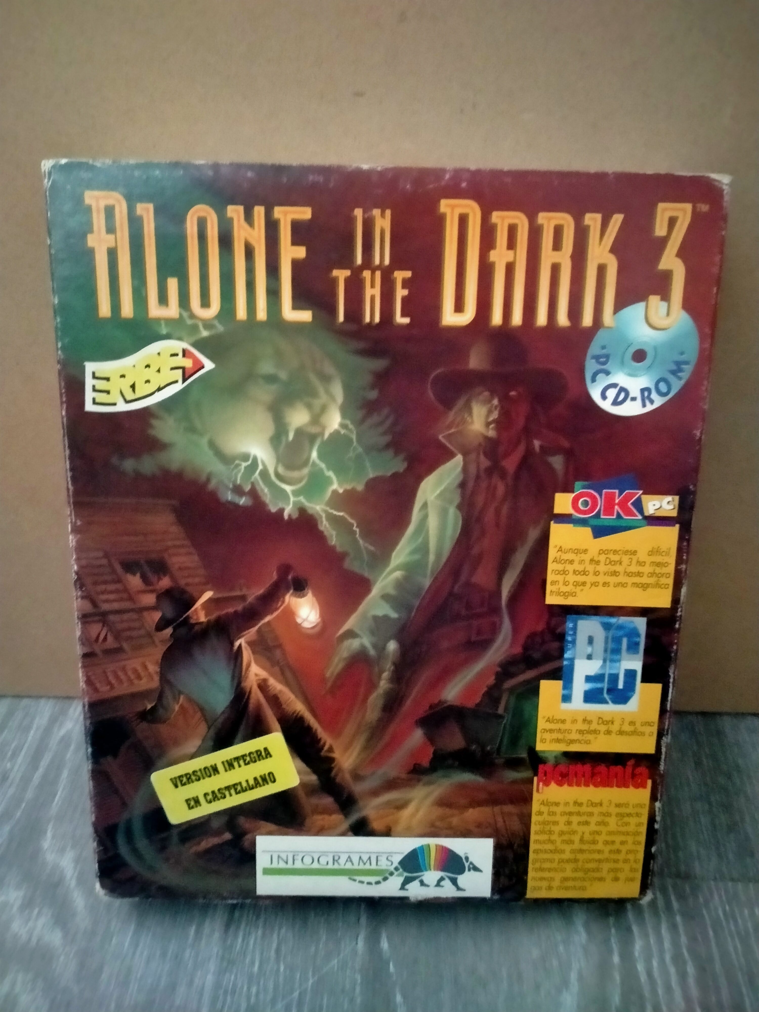 Edición física de Alone in the Dark 3