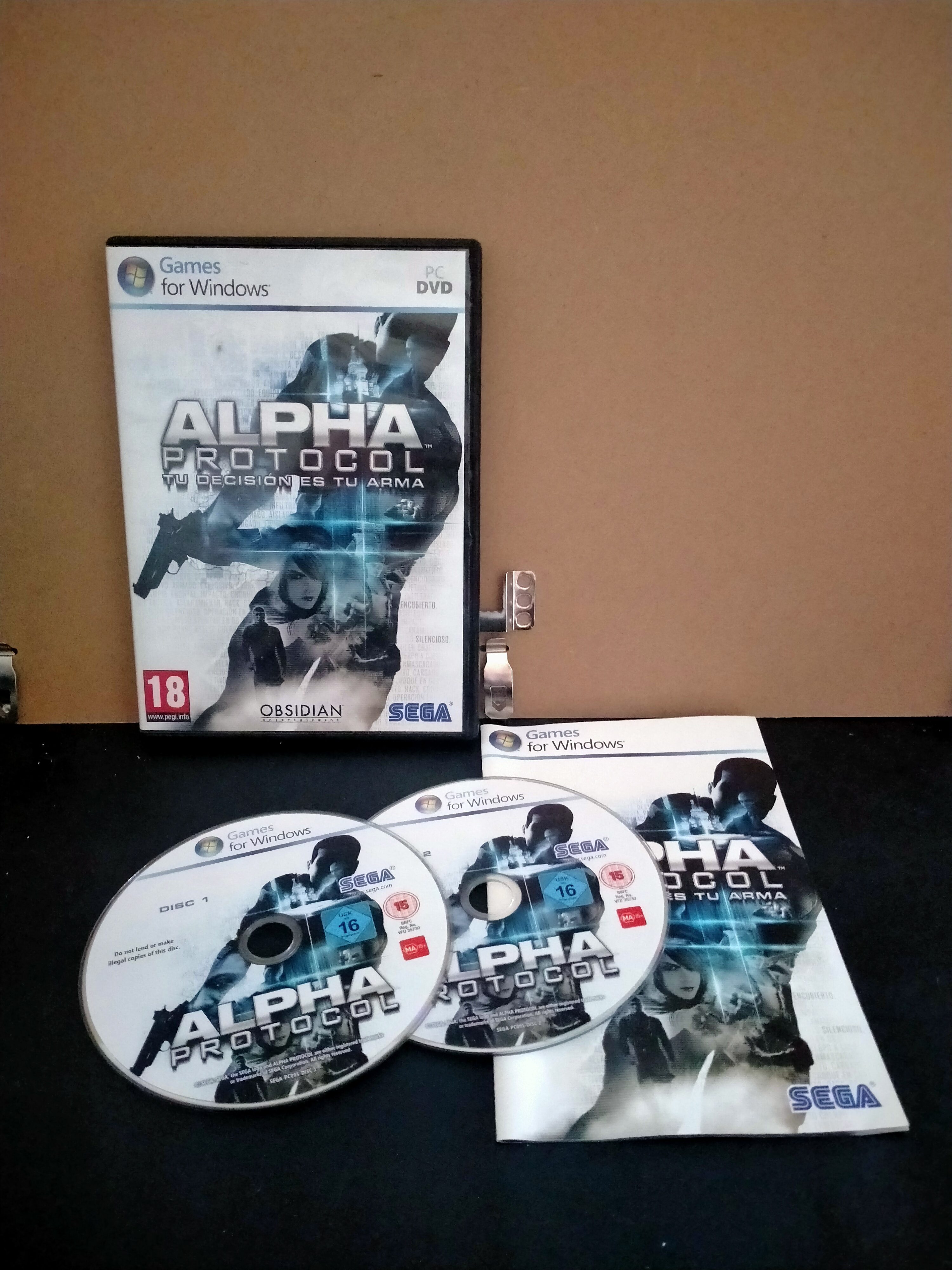 Edición física de Alpha Protocol: Tu Decisión es tu Arma