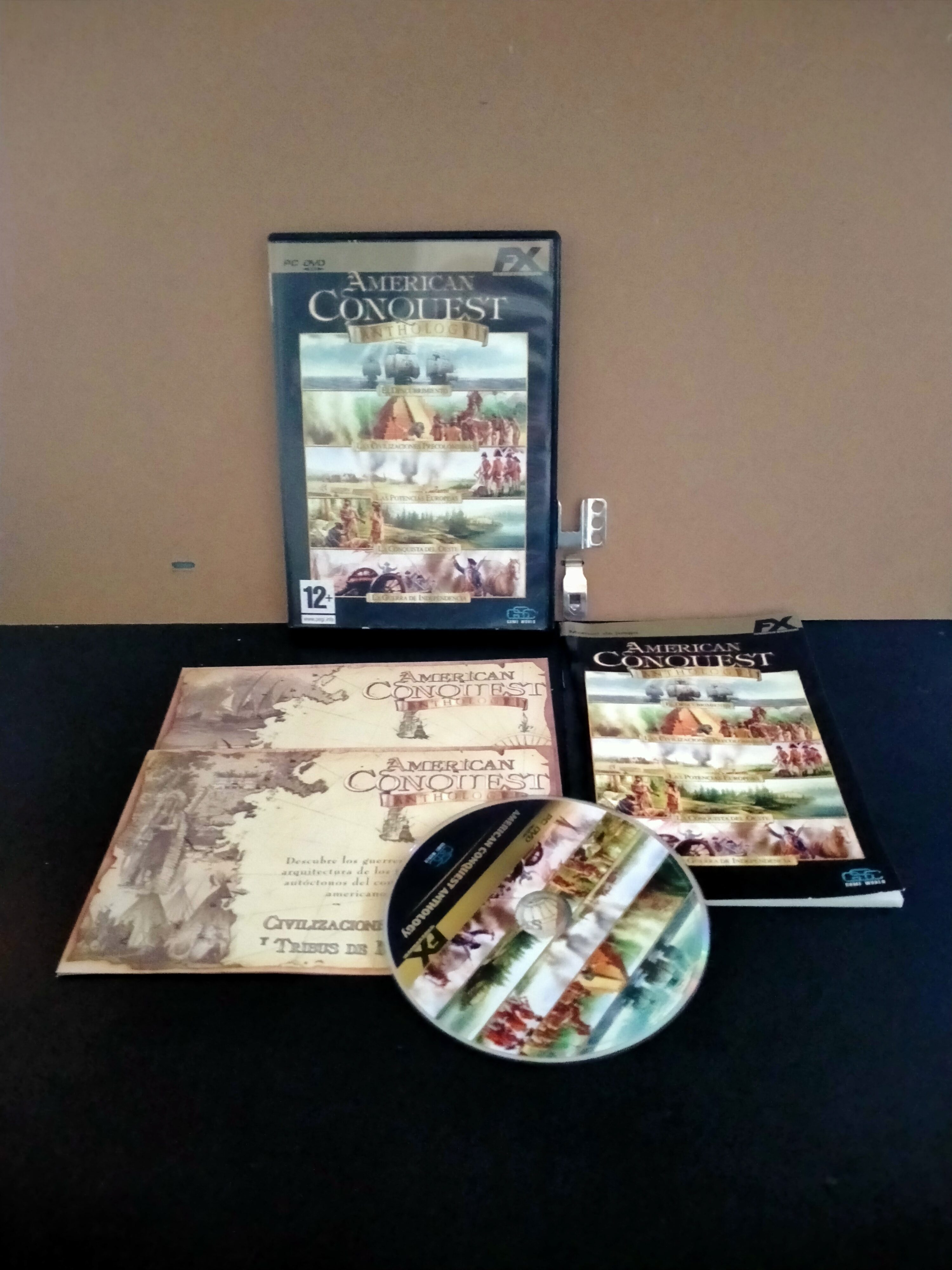 Edición física de American Conquest Anthology