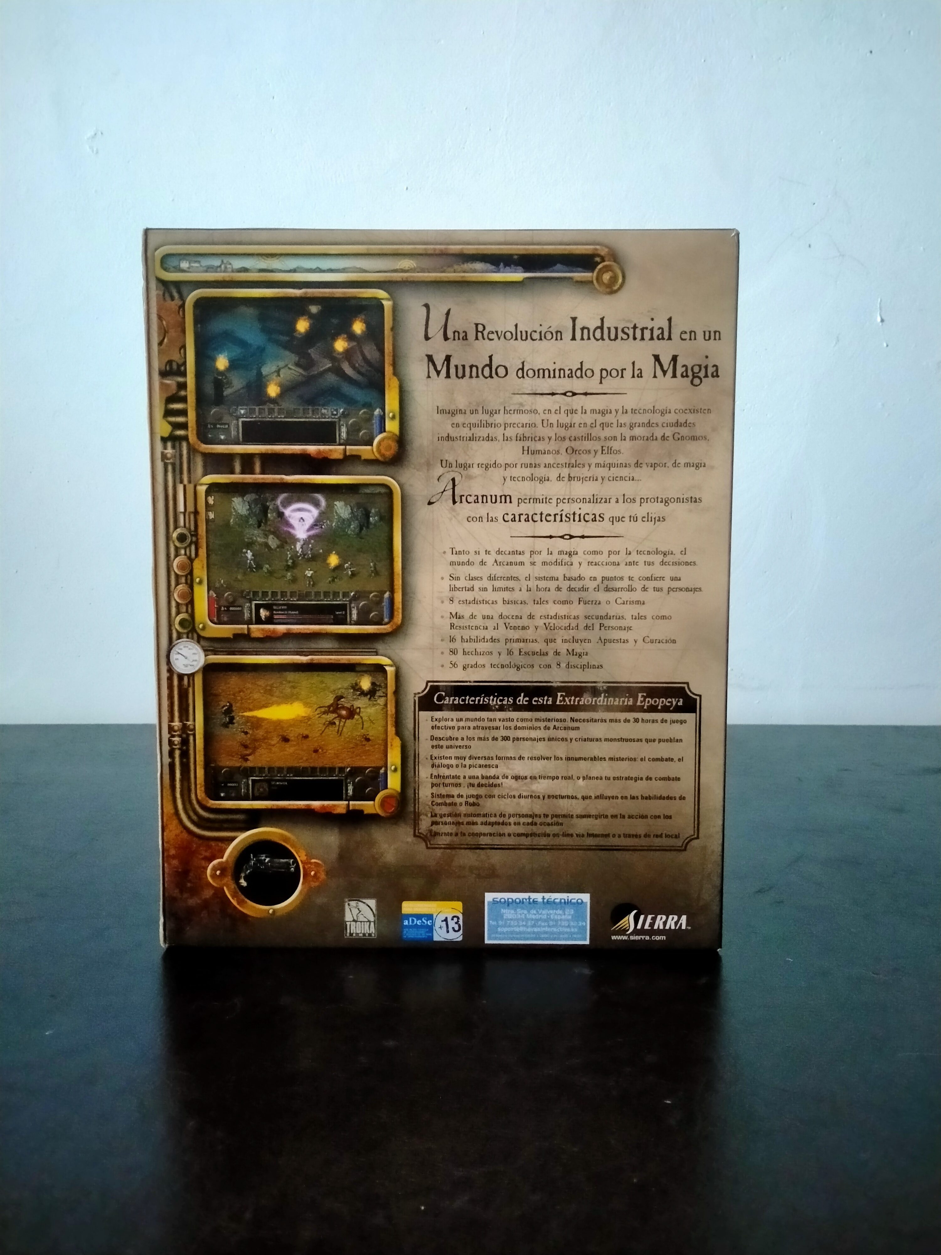 Arcanum: Hechizos y Engranajes