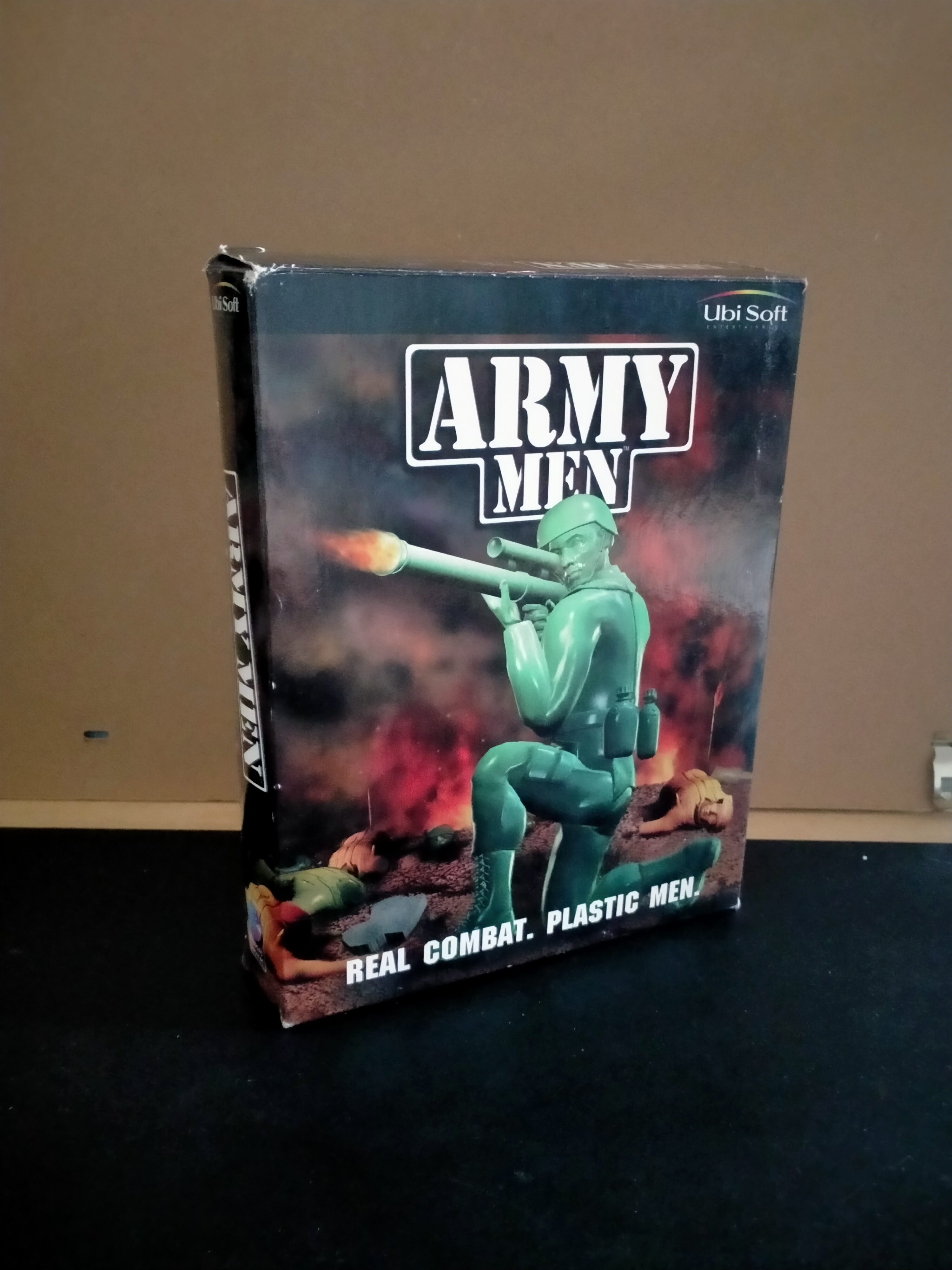 Edición física de Army Men: Real Combat. Plastic Men