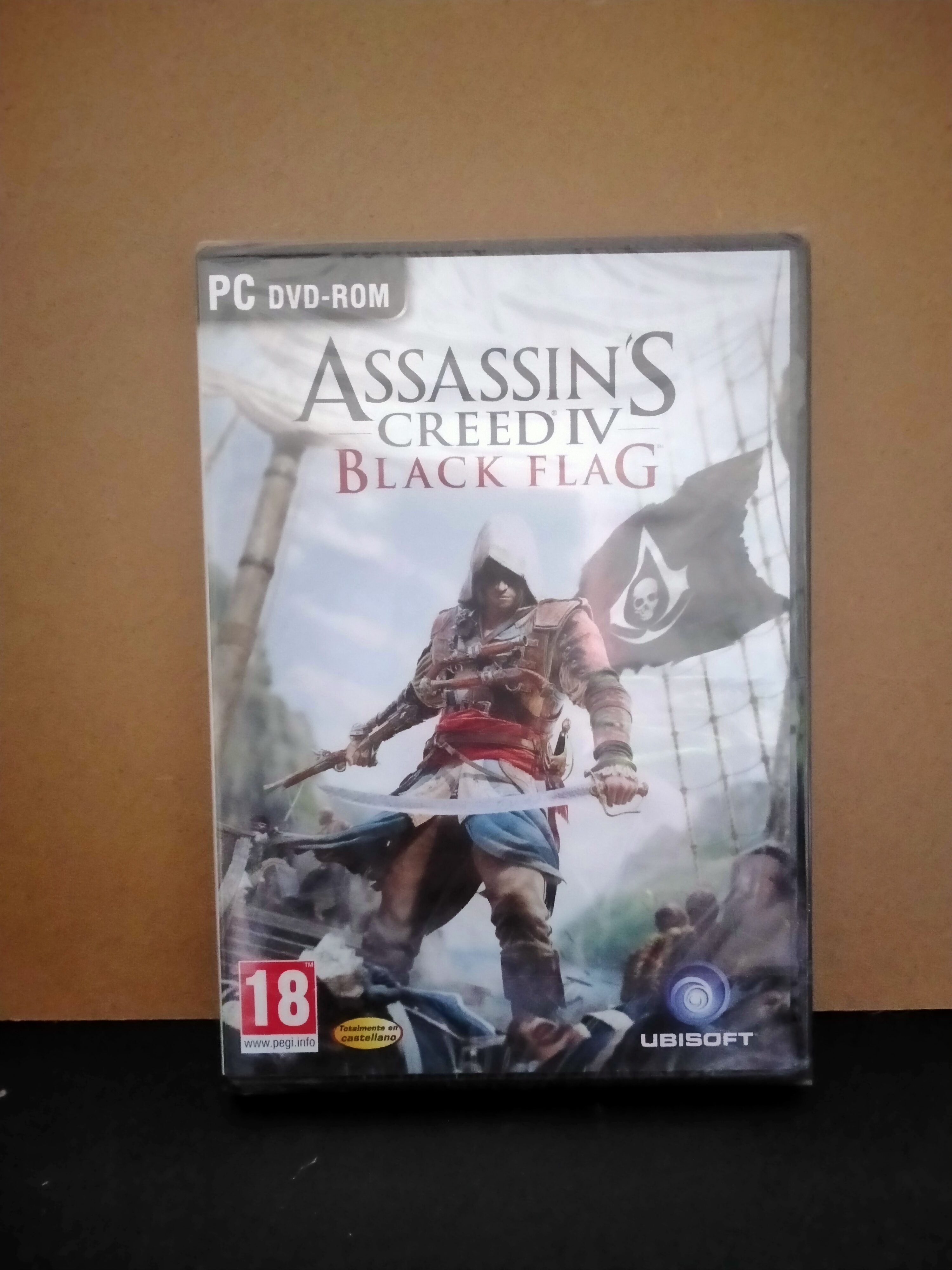 Edición física de Assassin's creed. Black flag