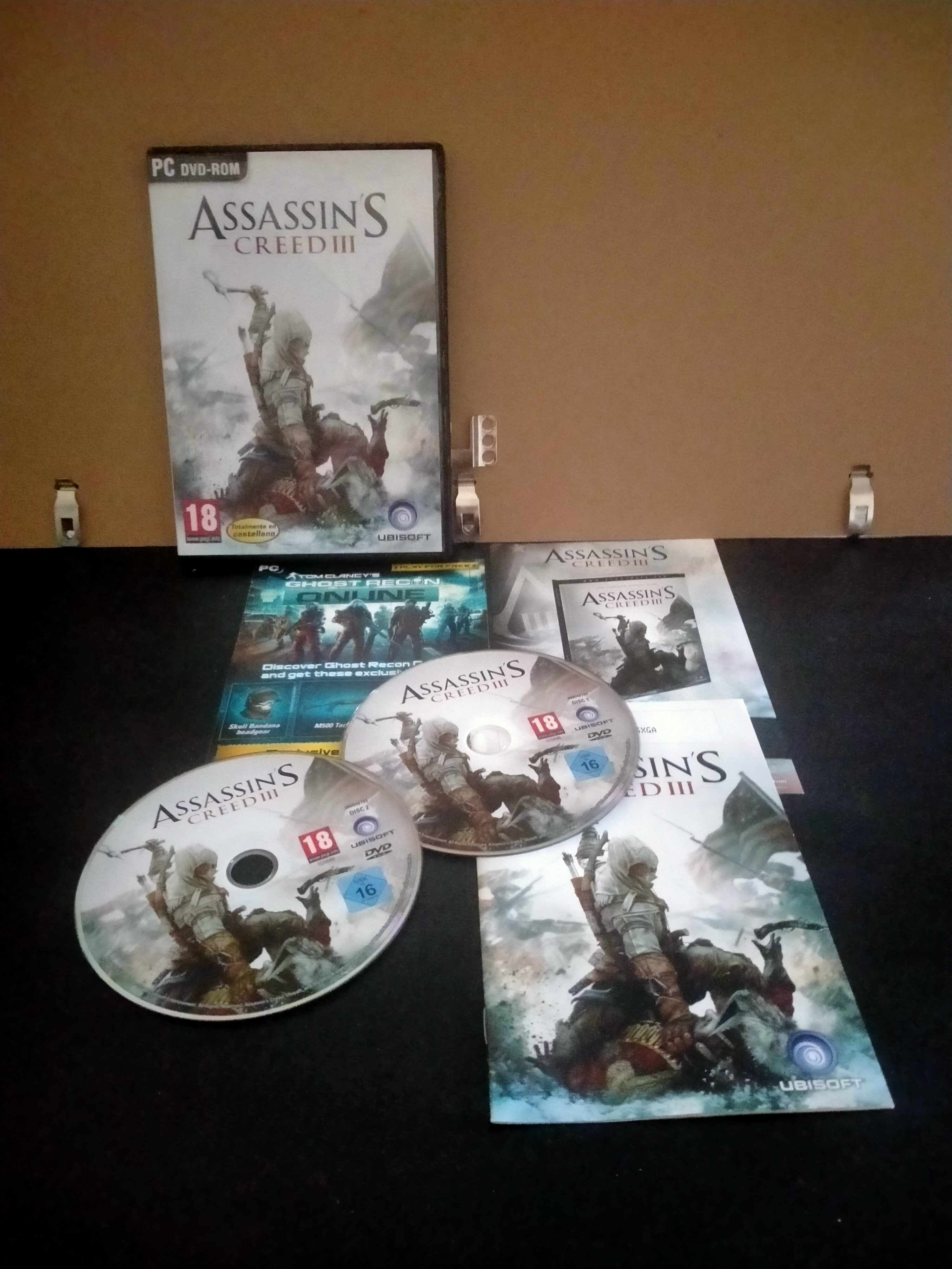 Edición física de Assassin's creed III