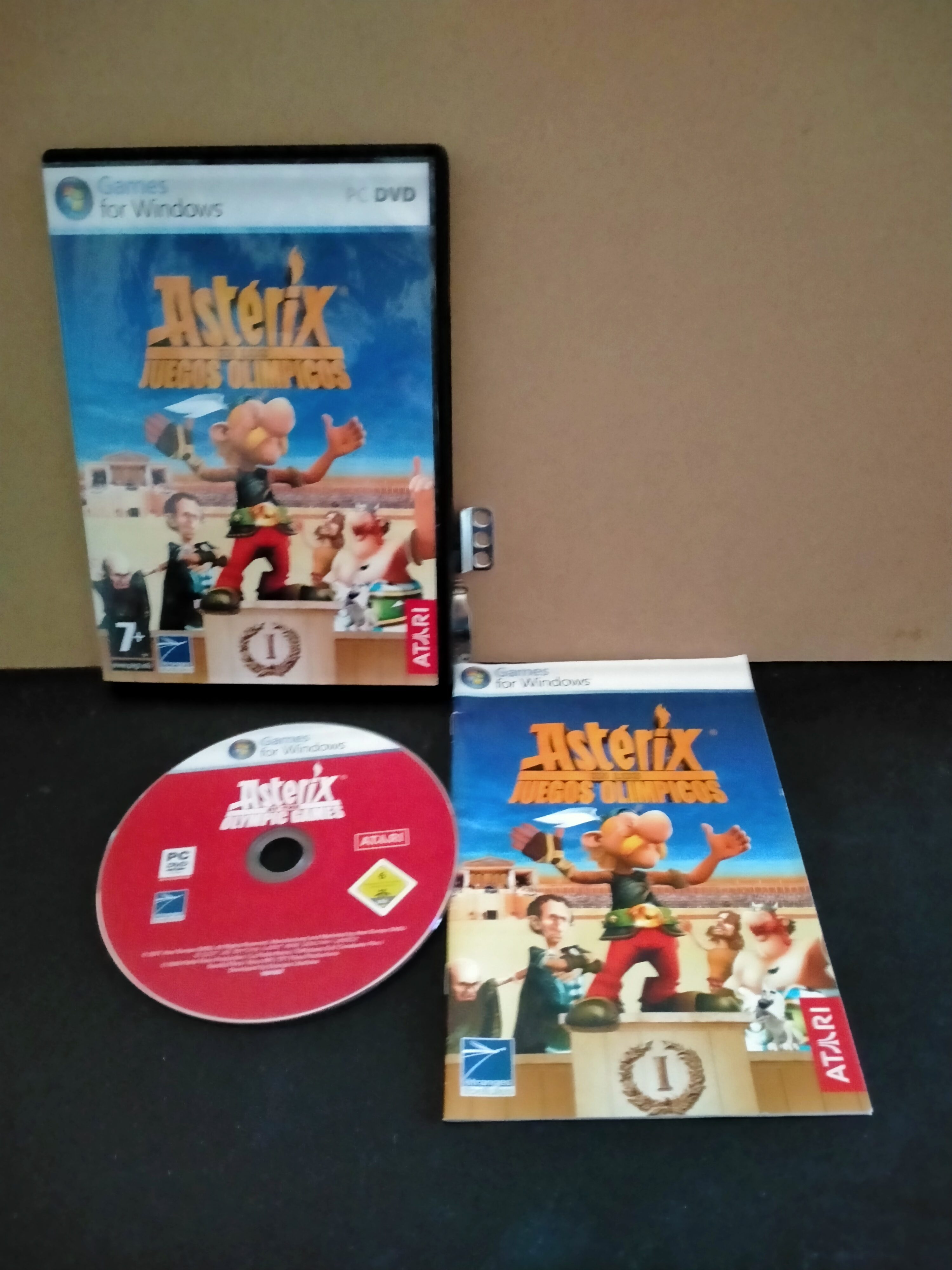 Edición física de Astérix en los Juegos Olímpicos