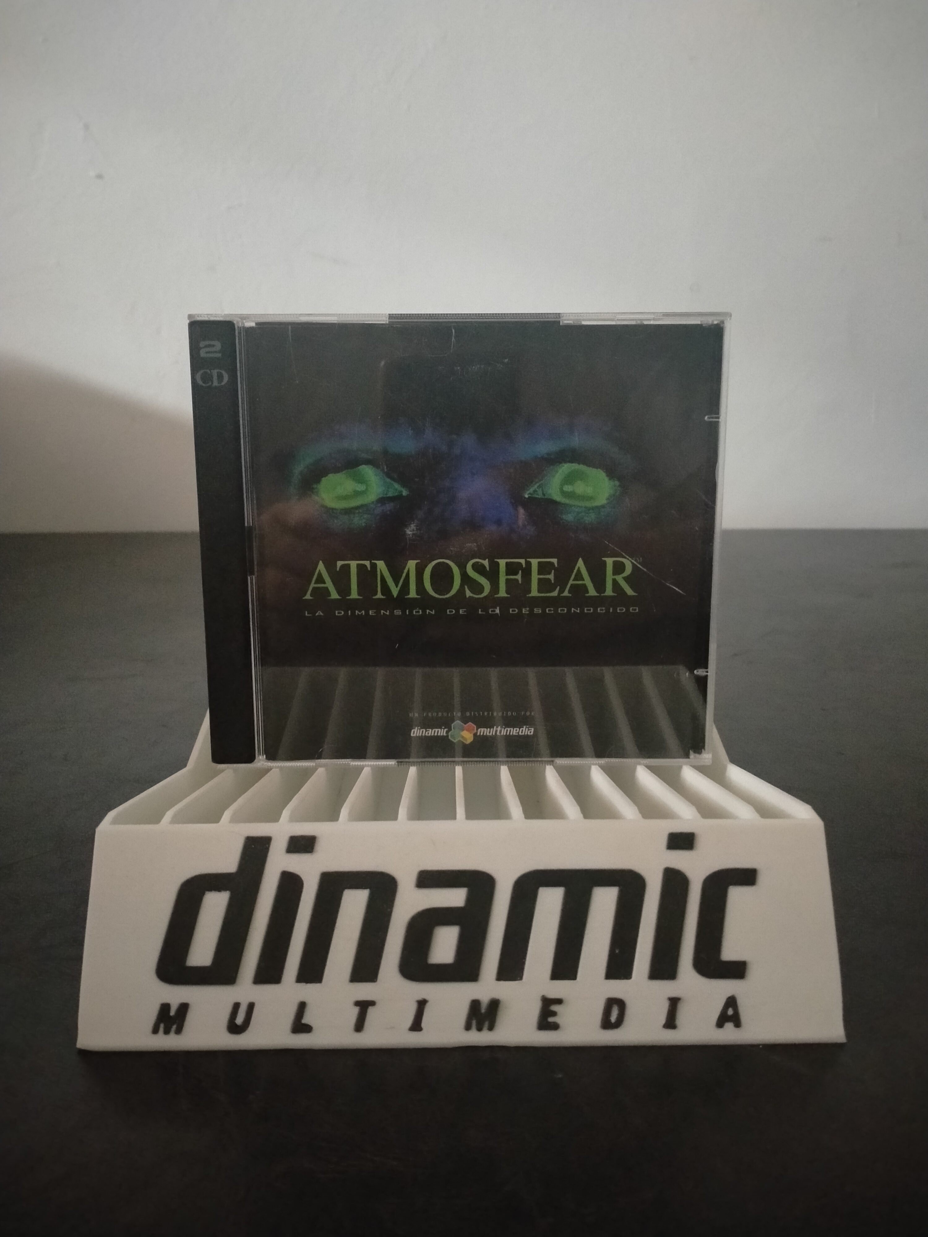 Portada de Atmosfear: La Dimensión de lo Desconocido, formato Jewel Case, para Win3.x, Windows 95