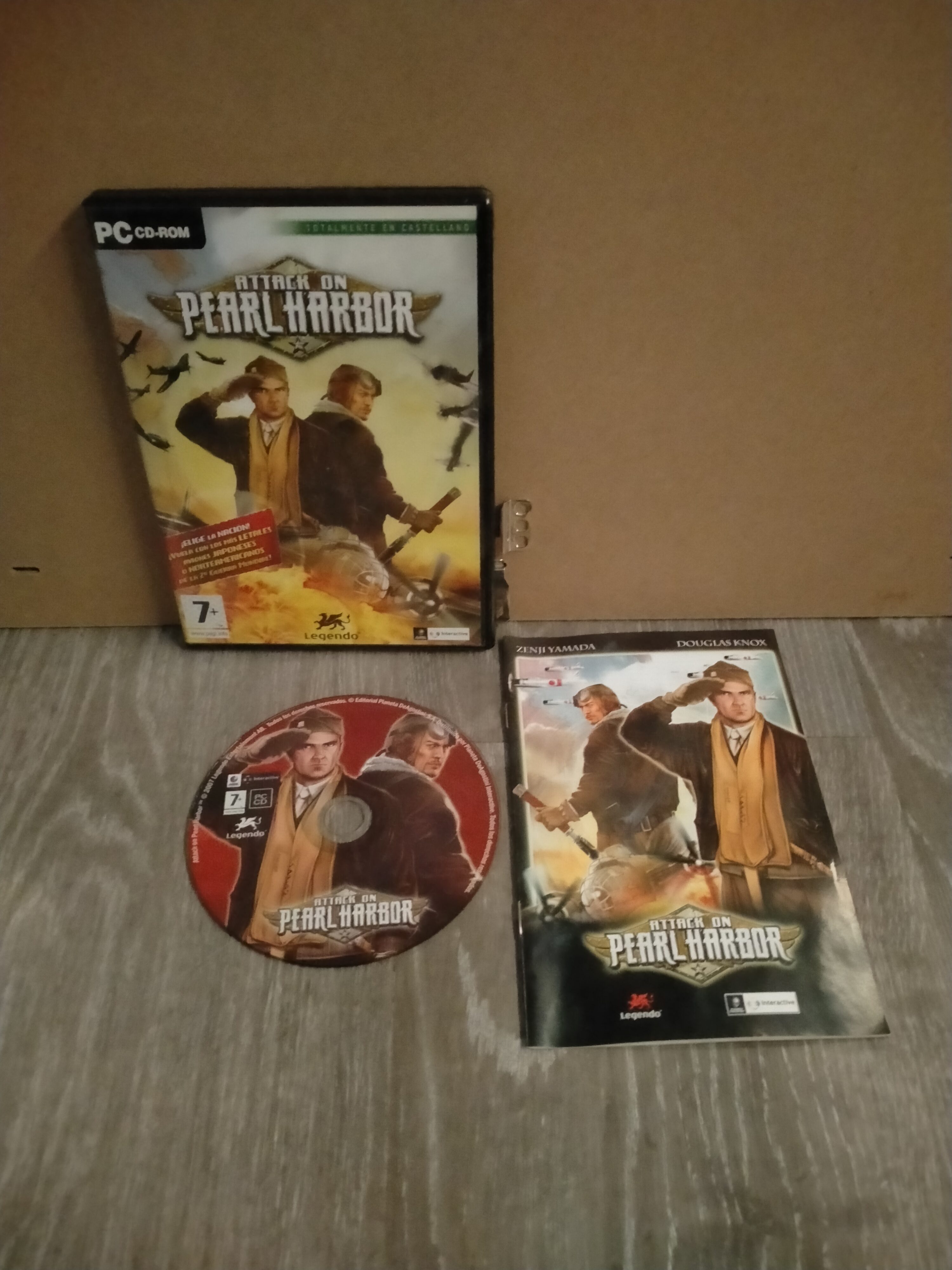 Edición física de Attack on Pearl Harbor