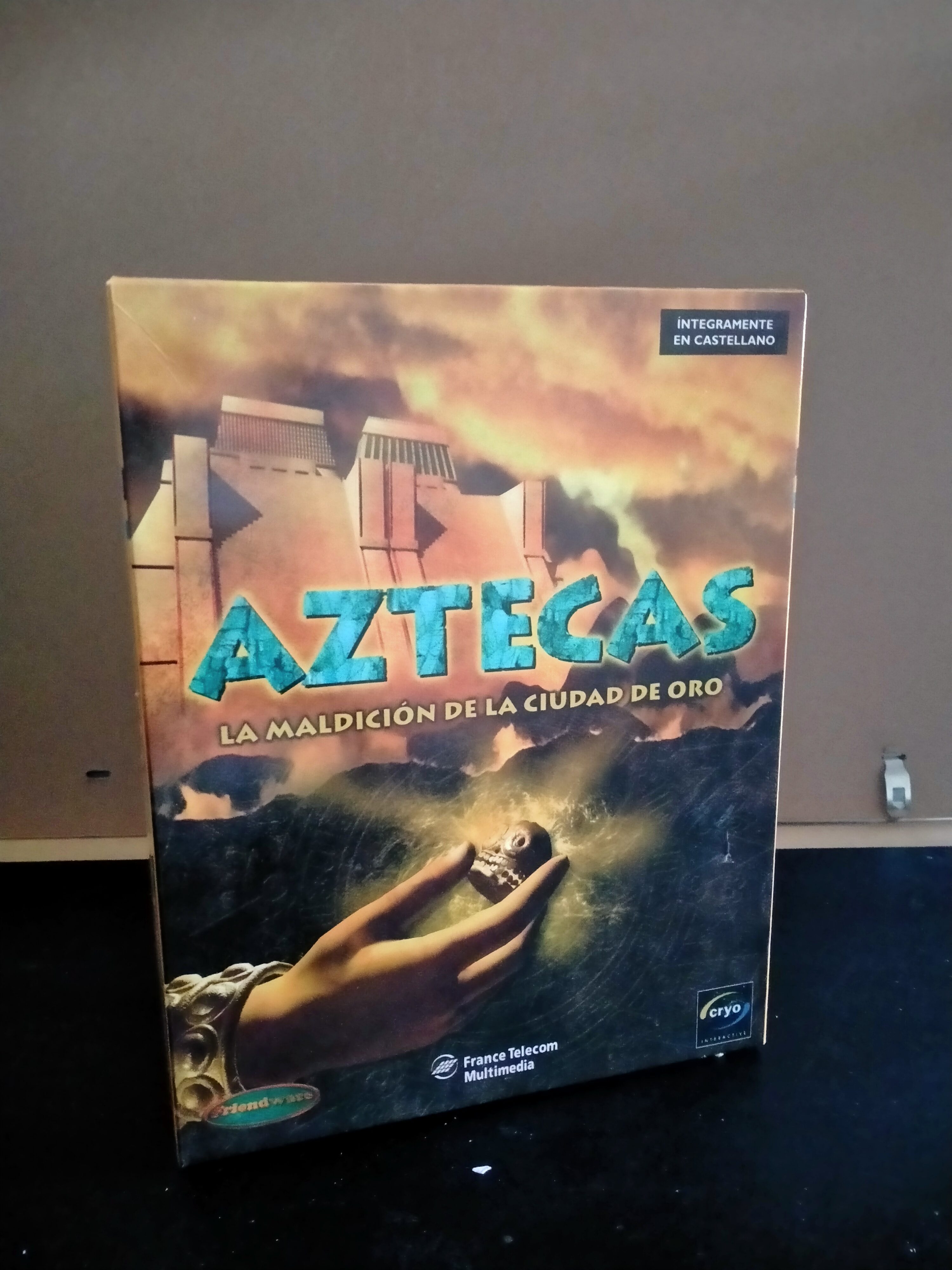 Edición física de Aztecas: La maldición de la ciudad de oro