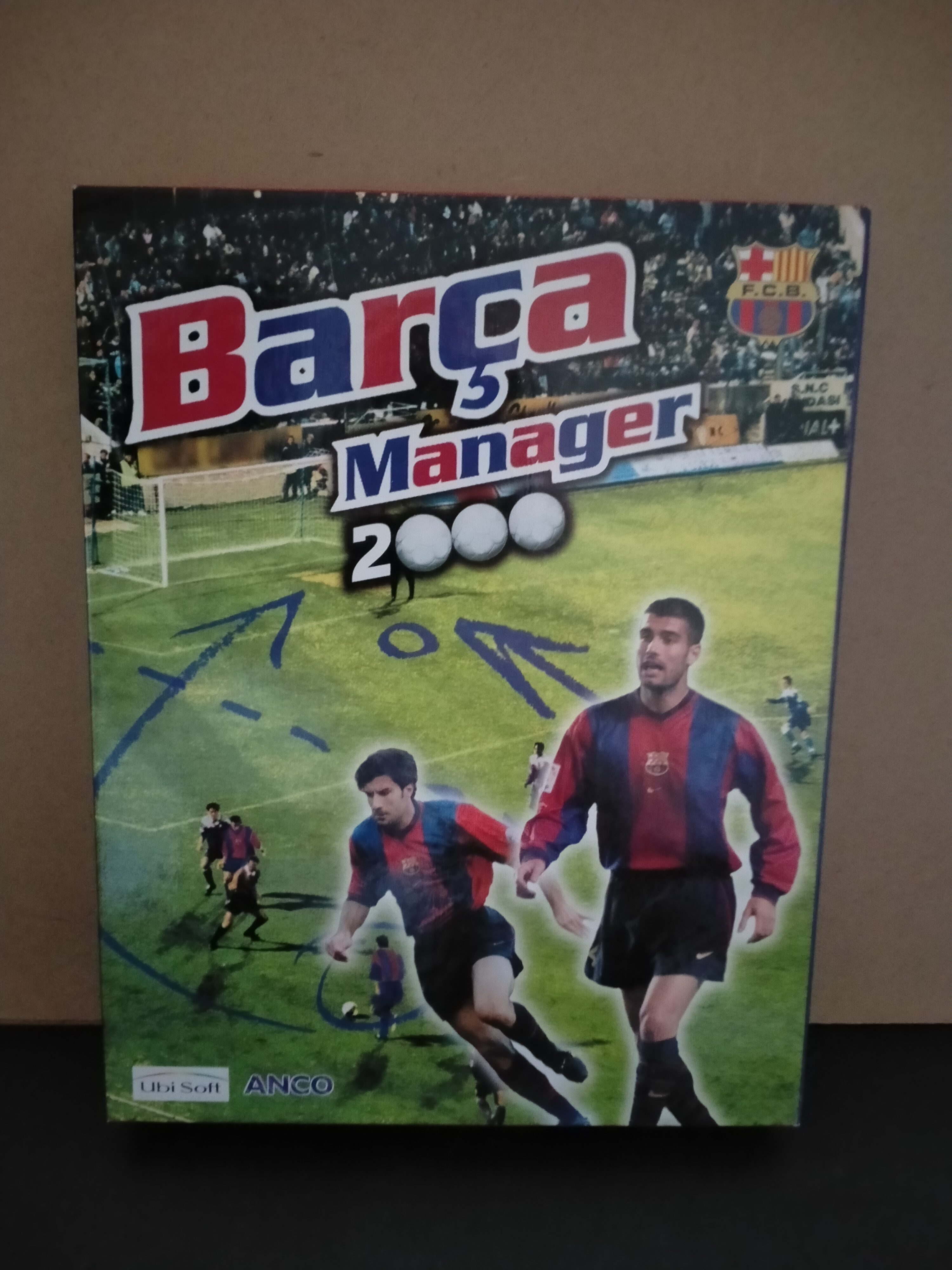 Edición física de Barça Manager 2000