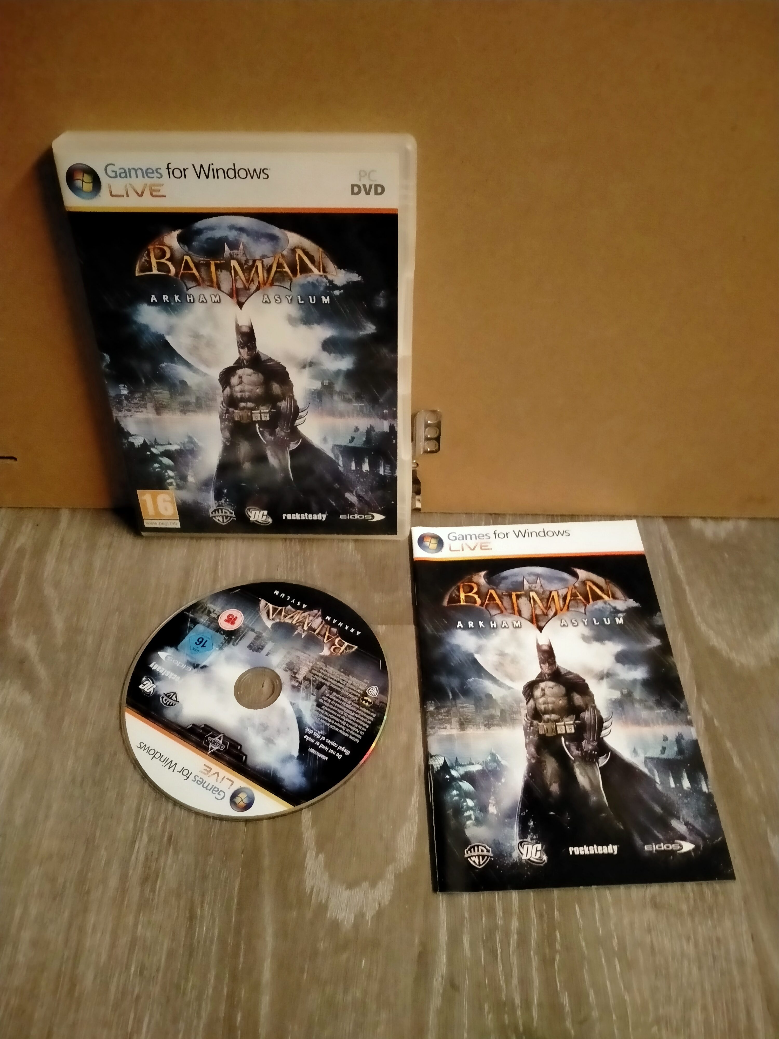 Edición física de Batman: Arkham Asylum