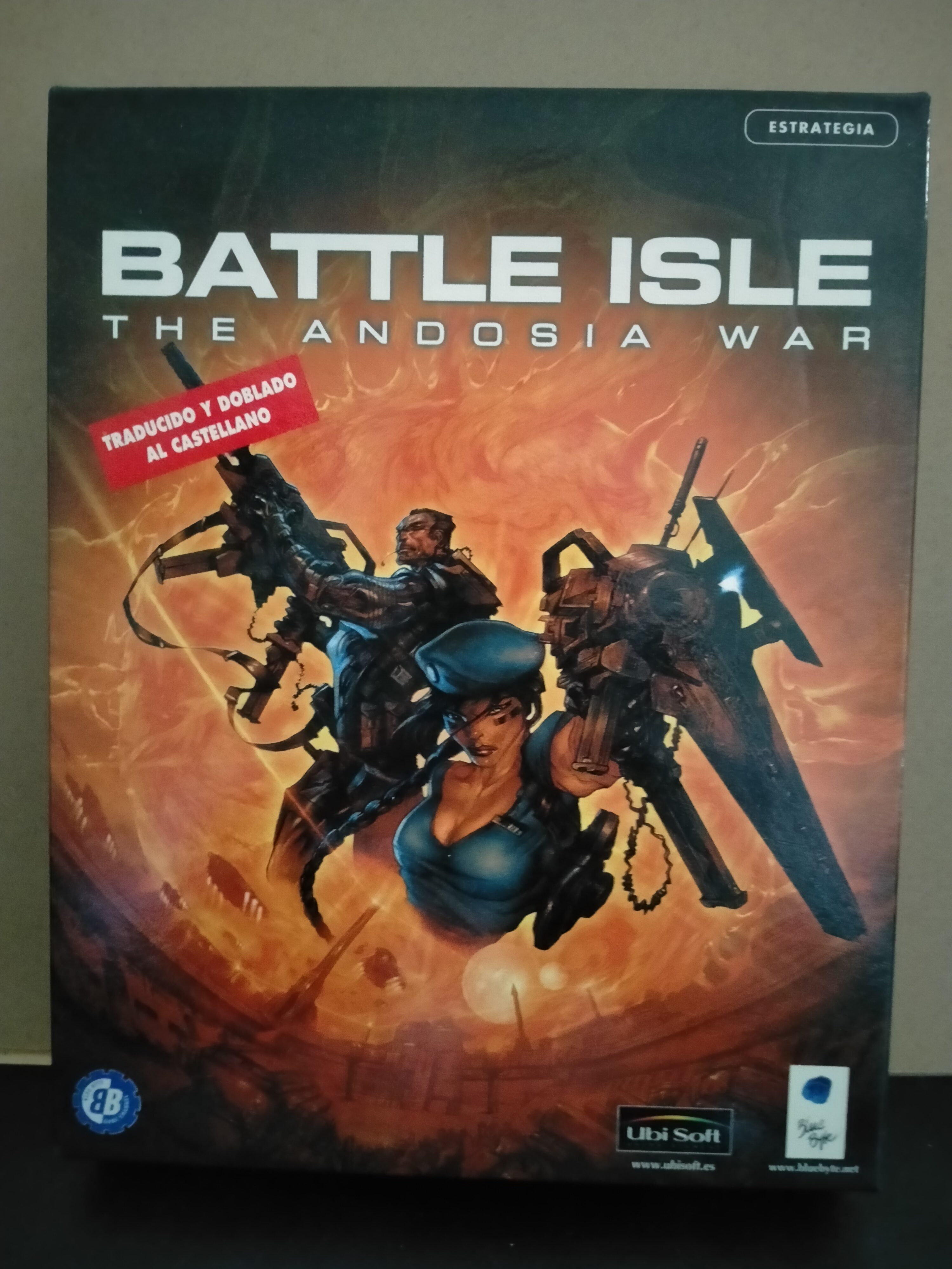 Edición física de Battle Isle: The Andosia War