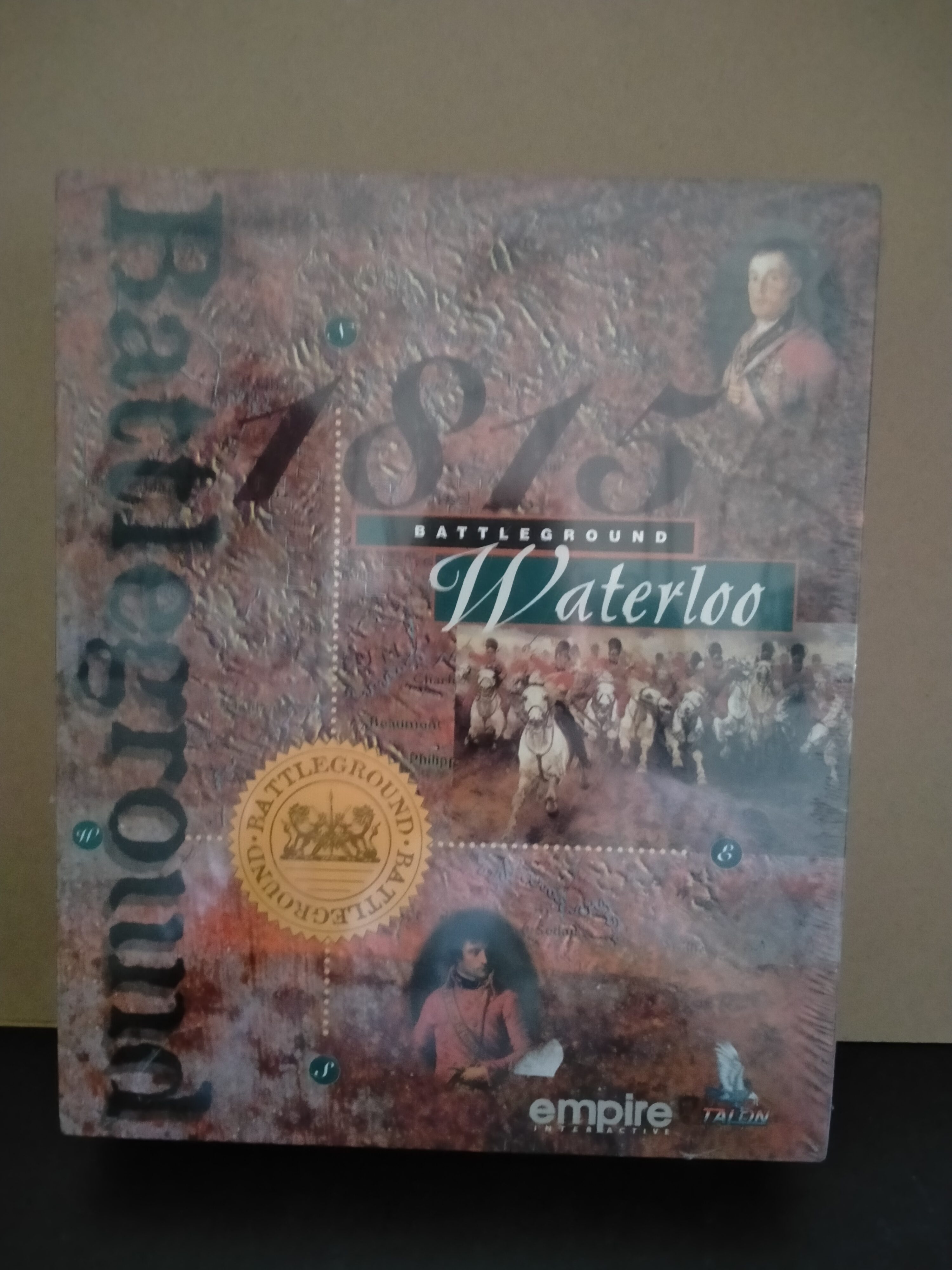 Edición física de Battleground. 1815 Waterloo