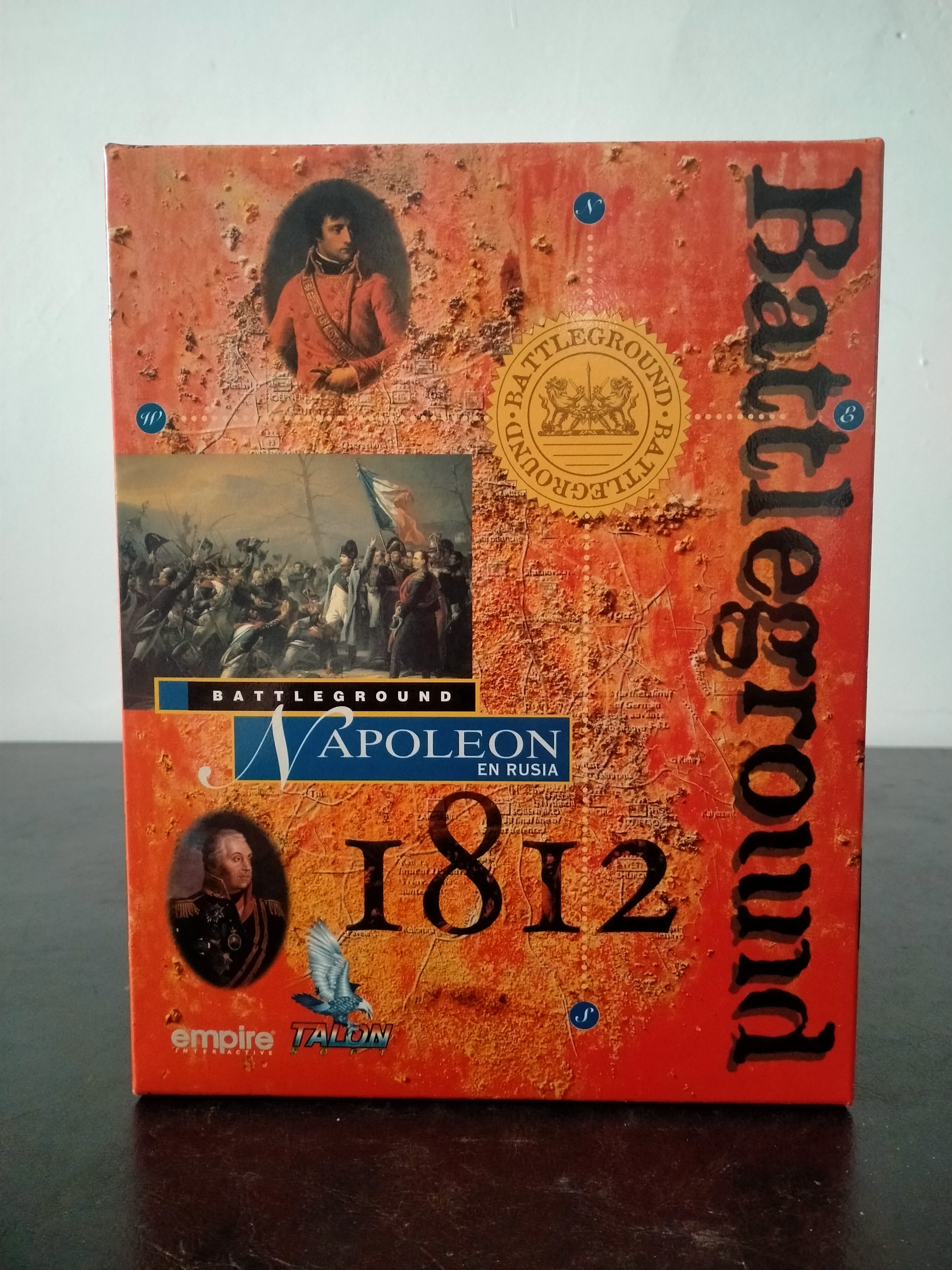 Edición física de Battleground: Napoleon in Russia 1812