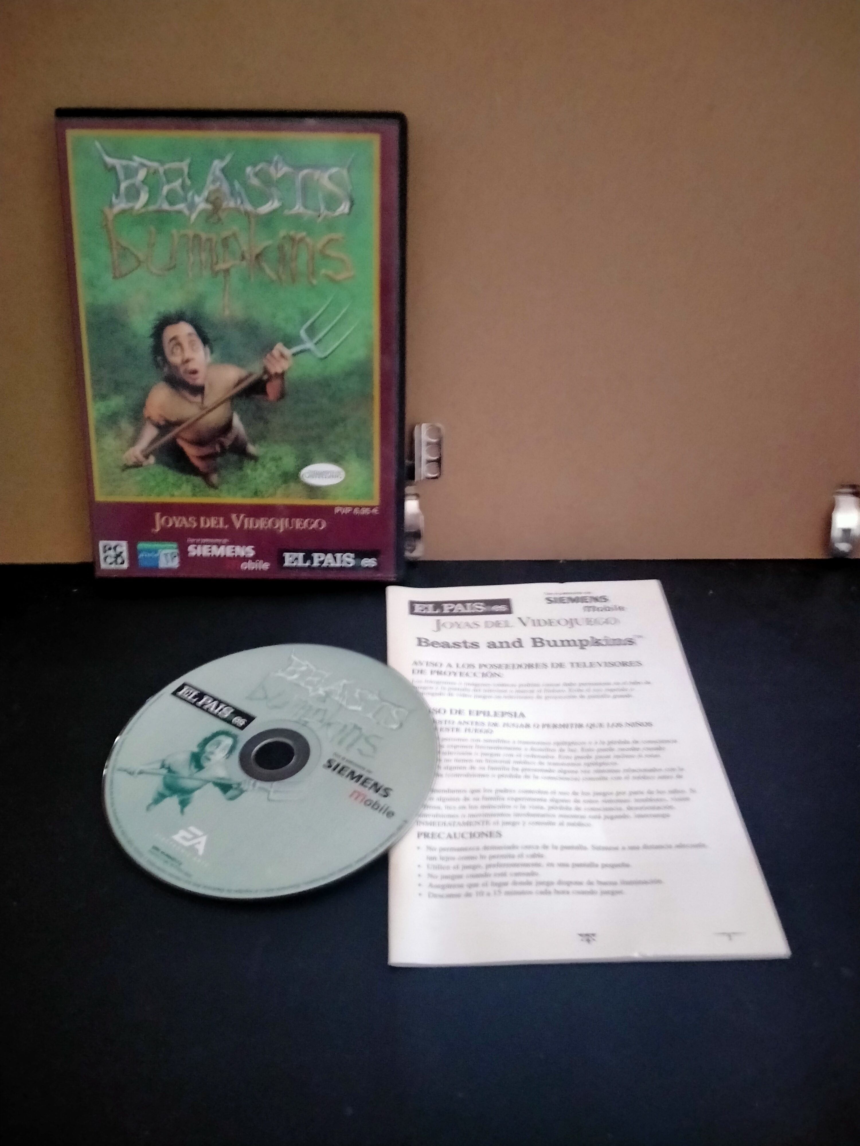 Edición física de Beasts and Bumpkins