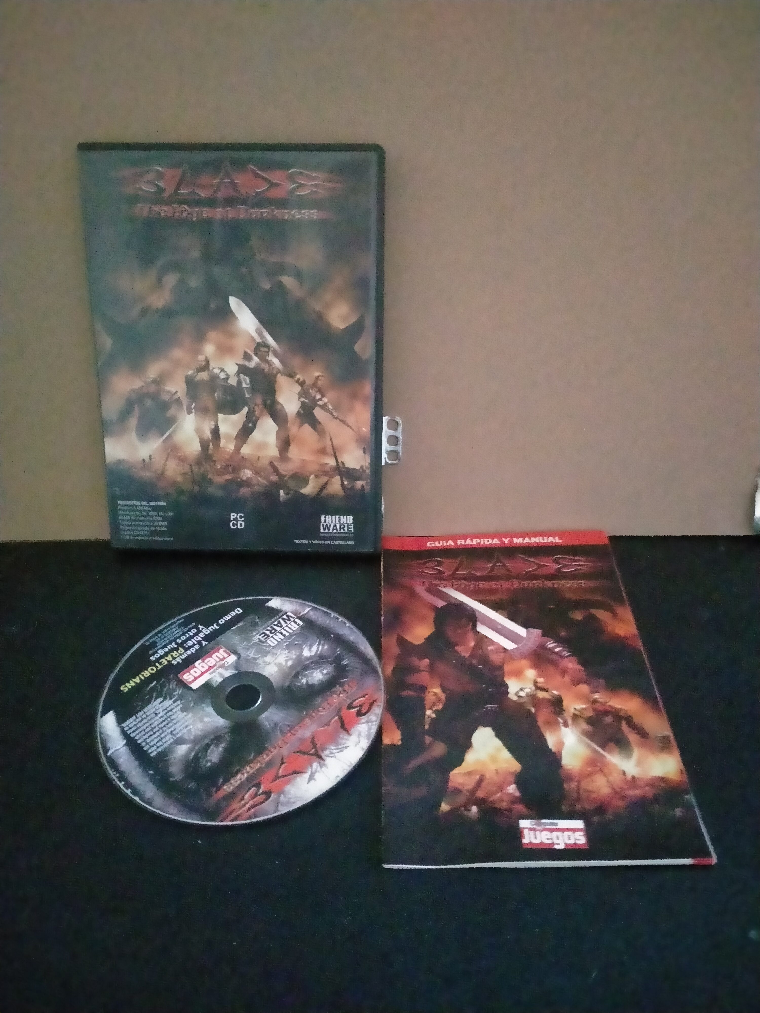 Edición física de Blade: The Edge of Darkness