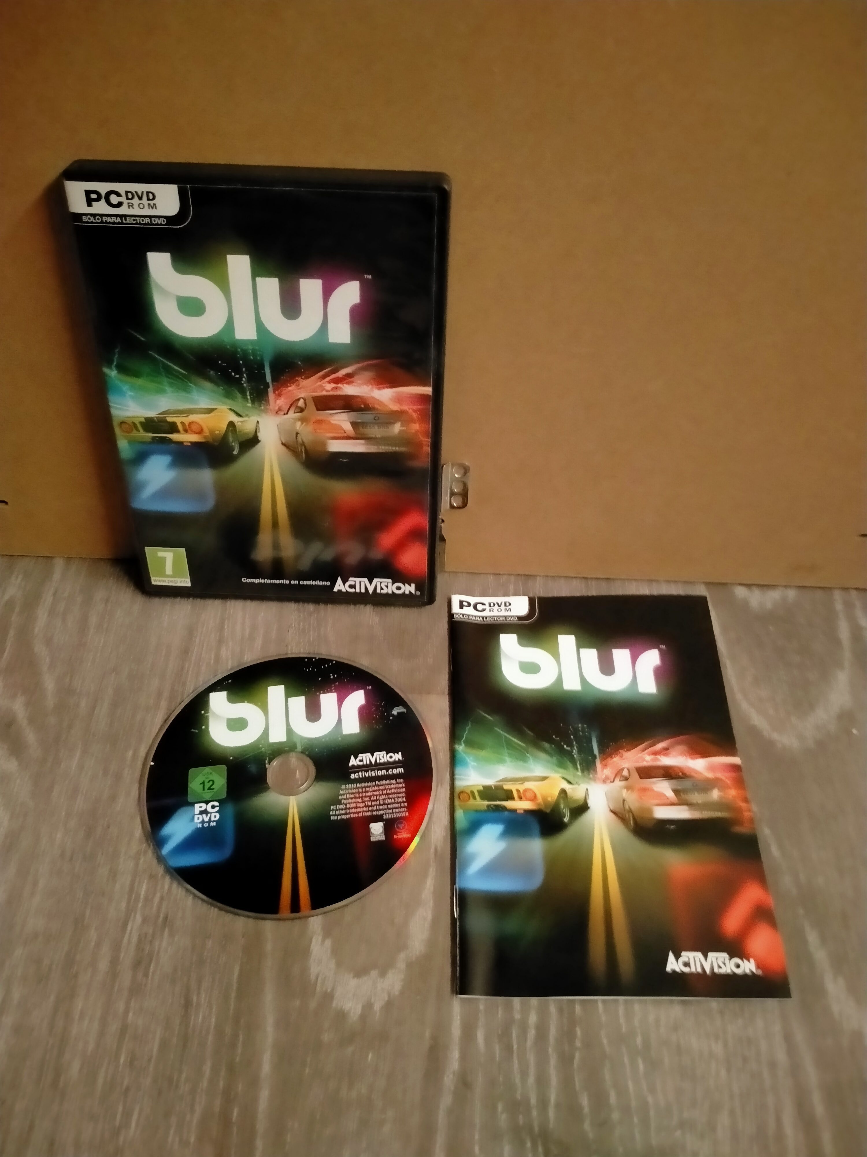 Edición física de Blur