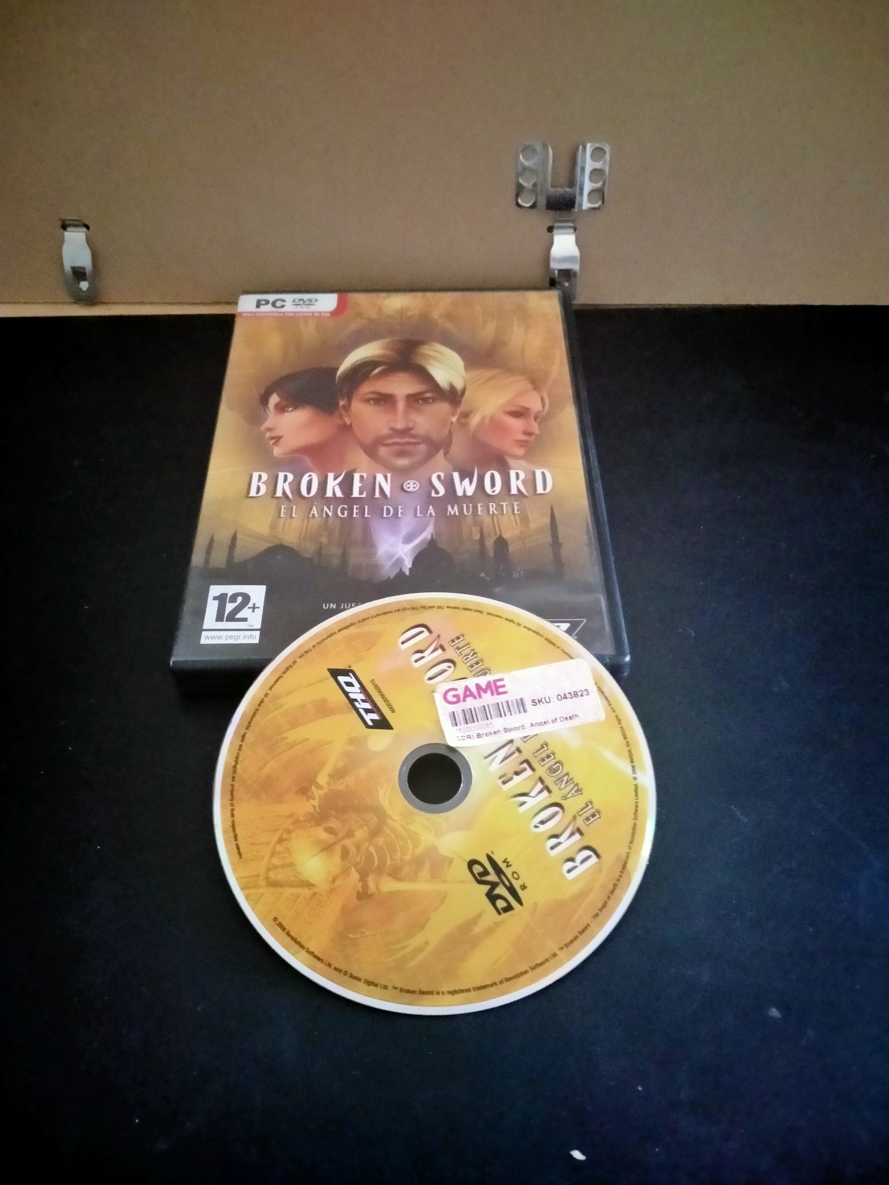 Edición física de Broken Sword: El Ángel de la Muerte