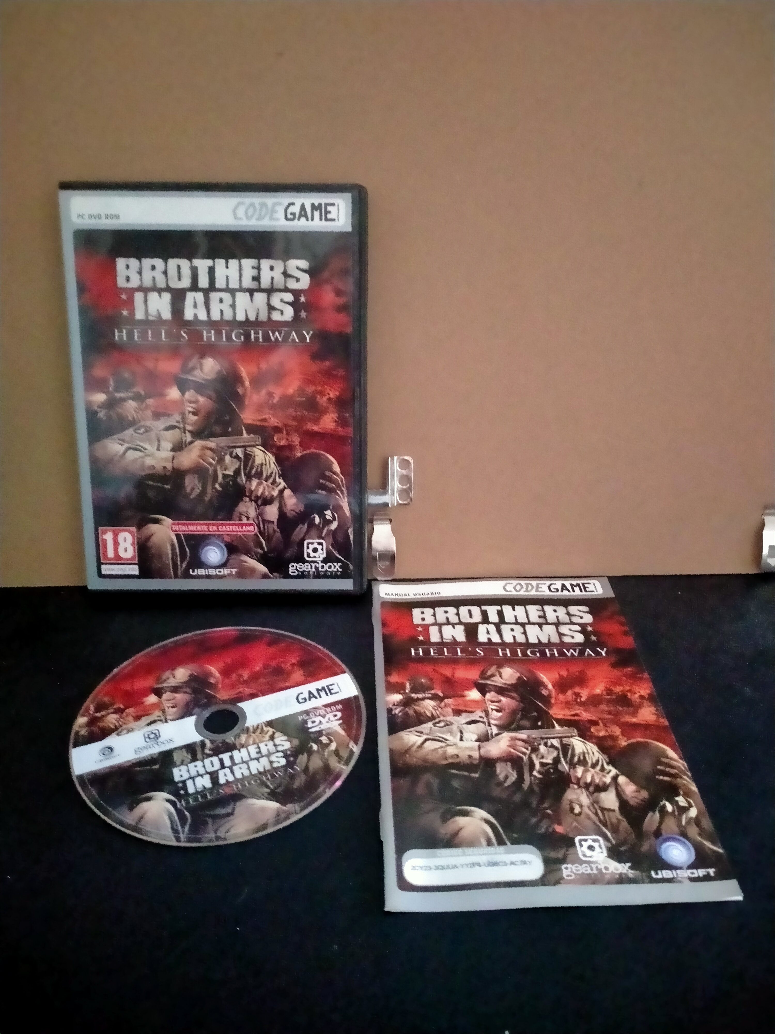 Edición física de Brothers in Arms: Hell's Highway