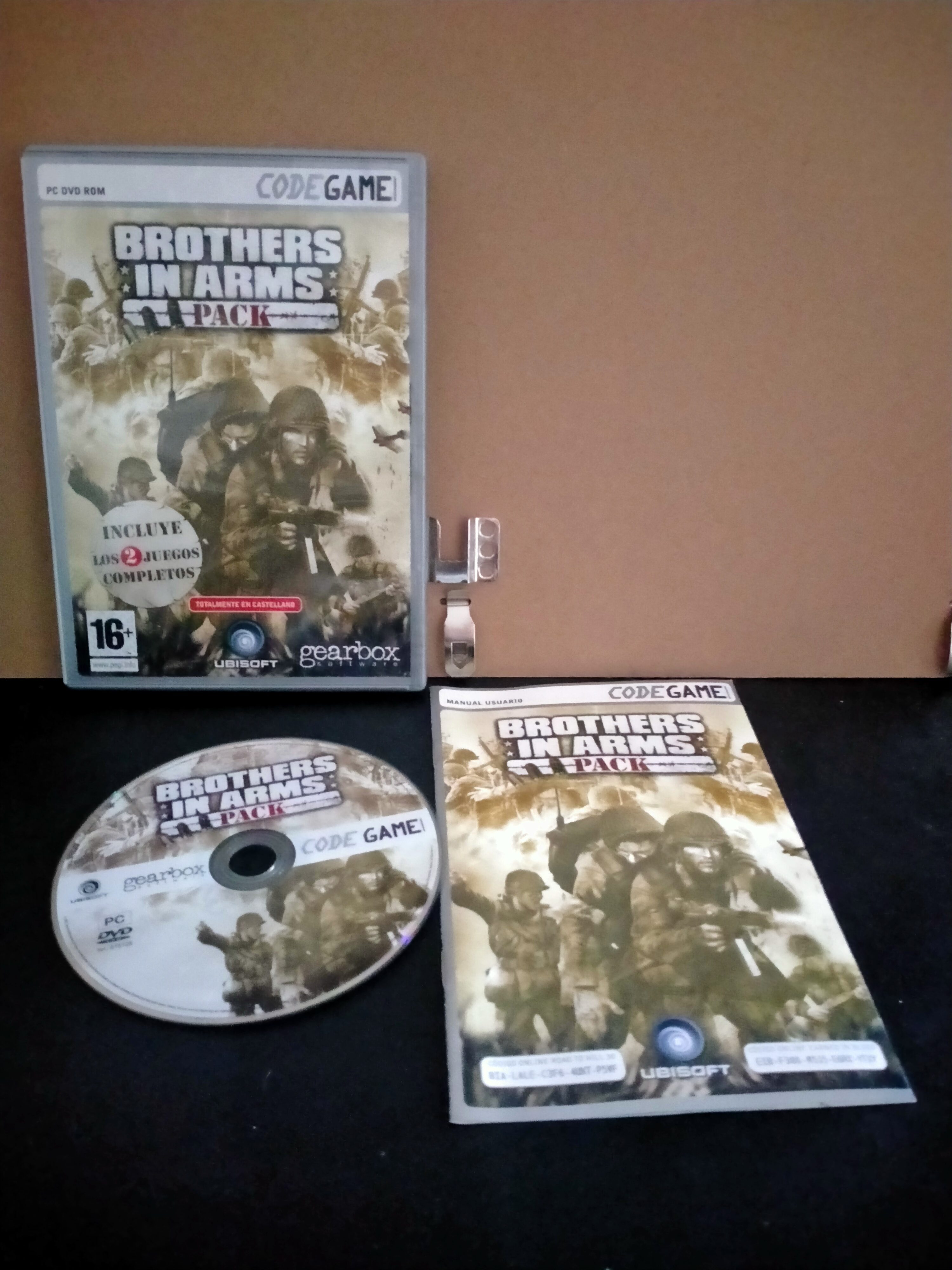 Edición física de Brothers in Arms Pack