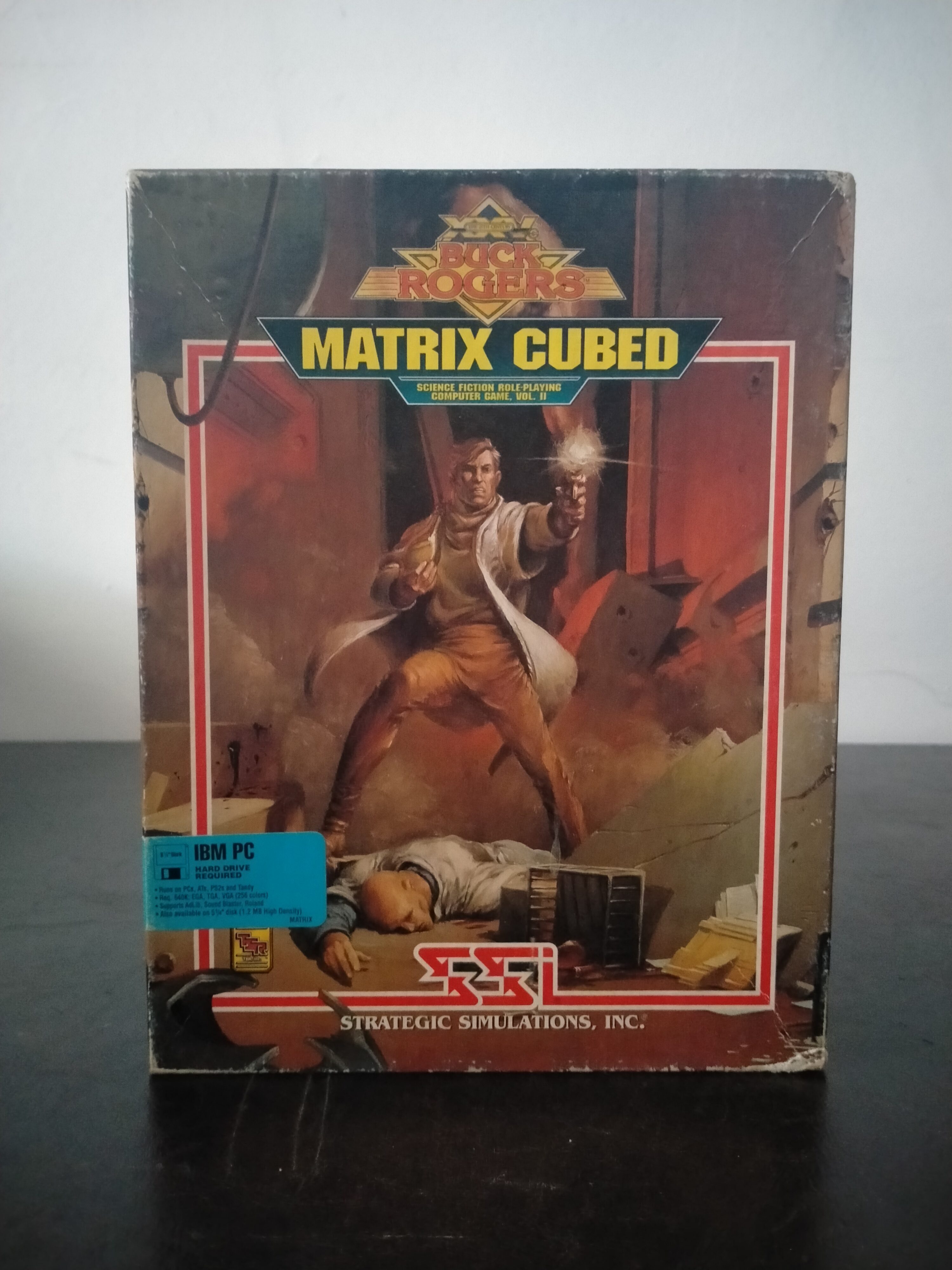 Edición física de Buck Rogers: Matrix Cubed