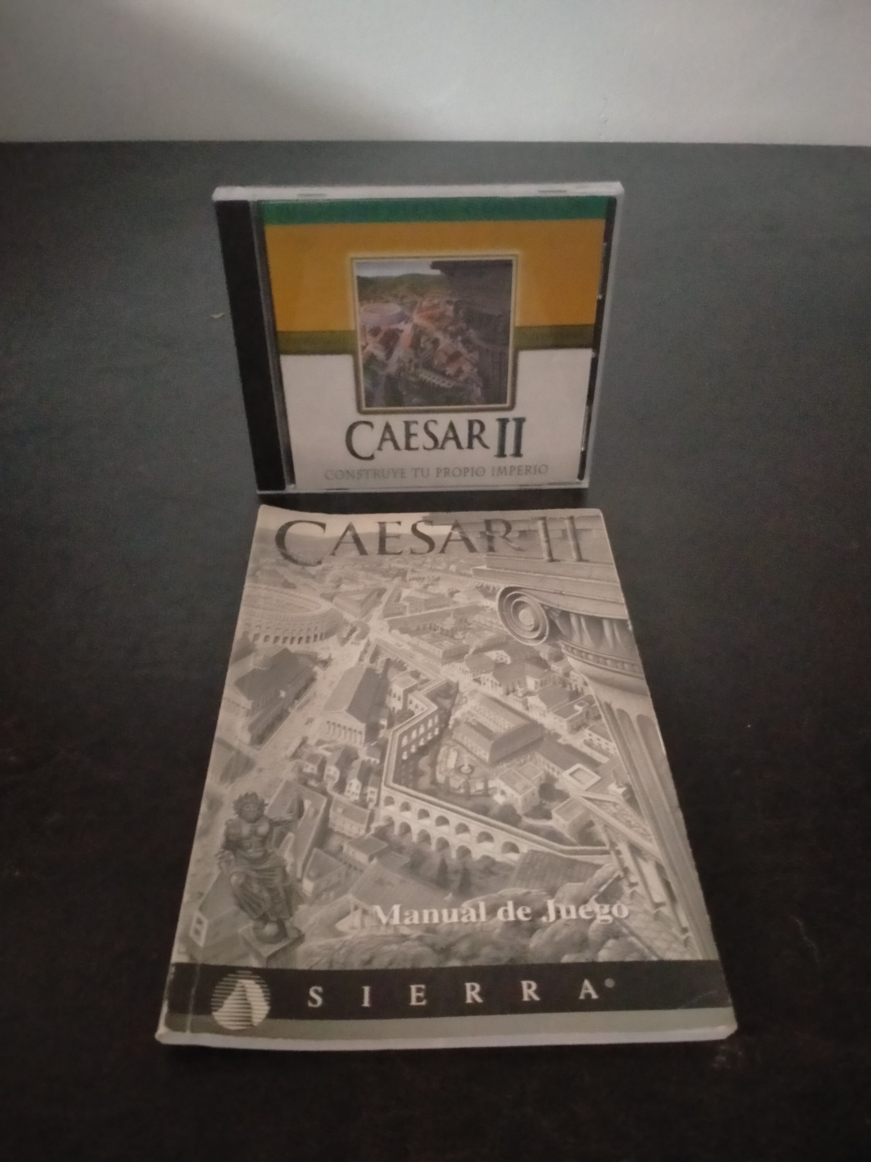 Portada de Caesar II, formato Jewel Case, para MS-DOS, Win3.x