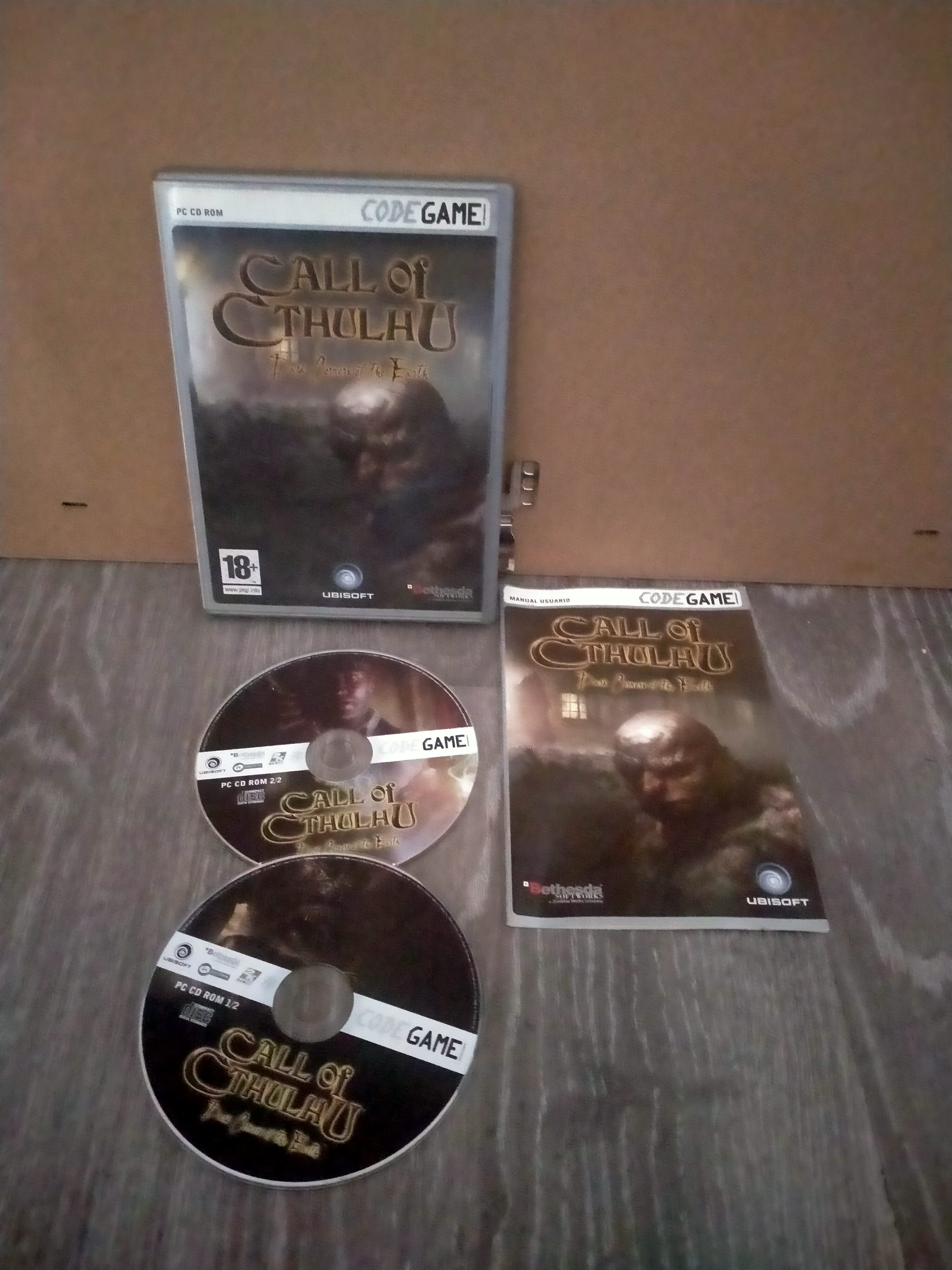 Edición física de Call of Cthulhu: Dark Corners of the Earth