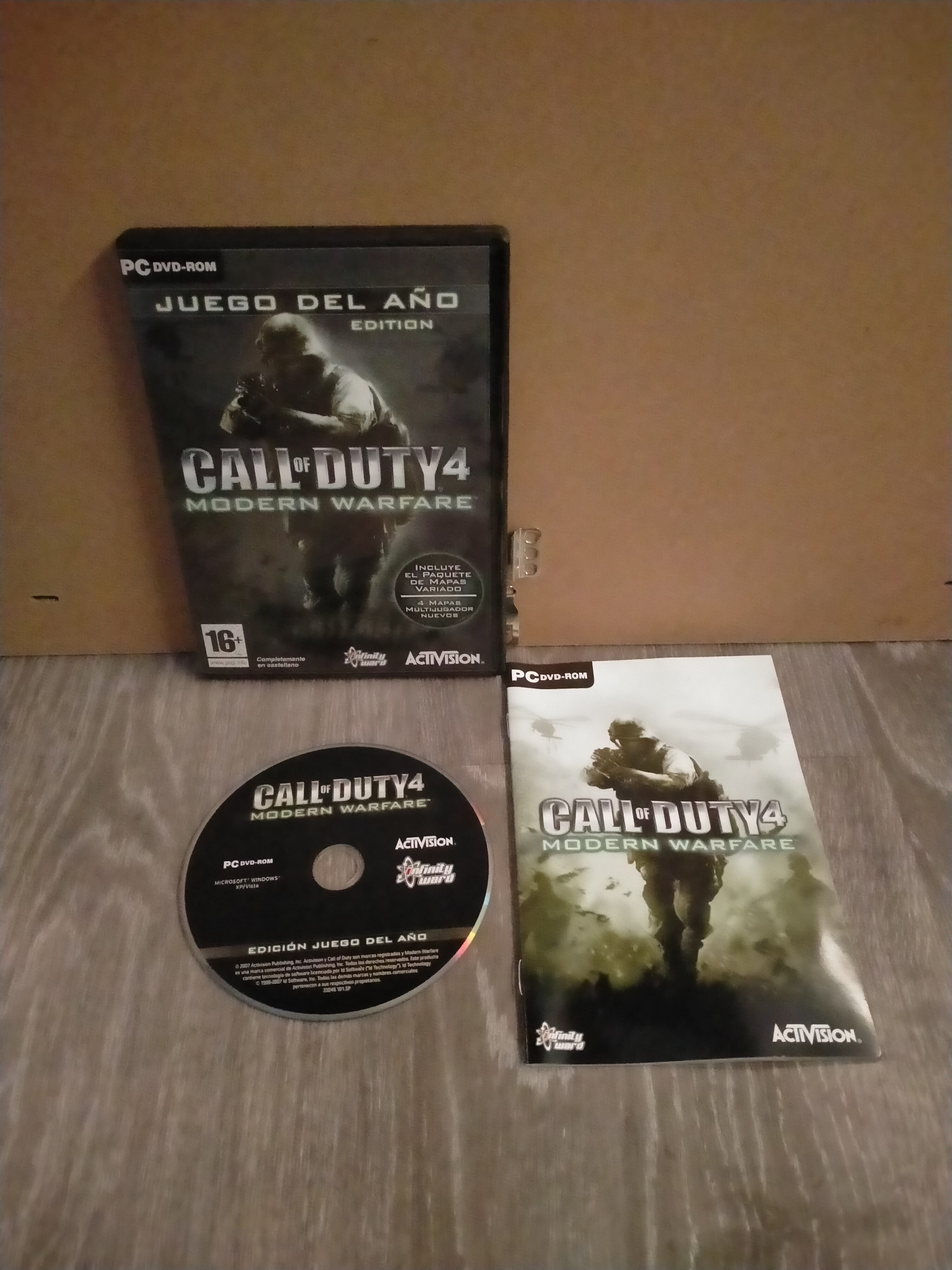 Edición física de Call of Duty 4: Modern Warfare (Edición Juego del Año)
