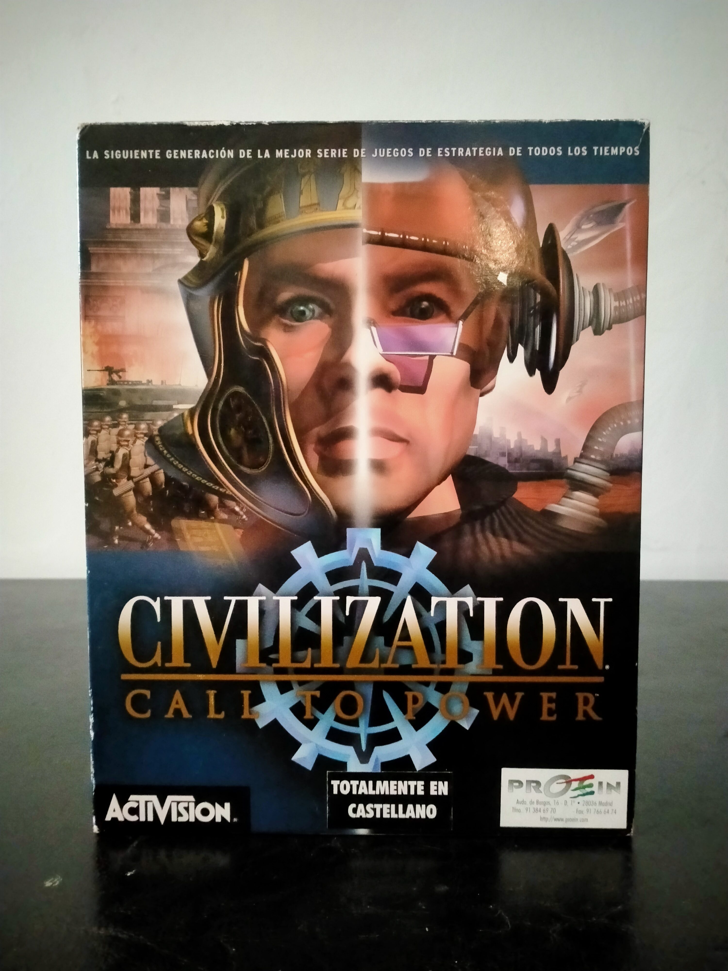 Edición física de Civilization: Call to Power