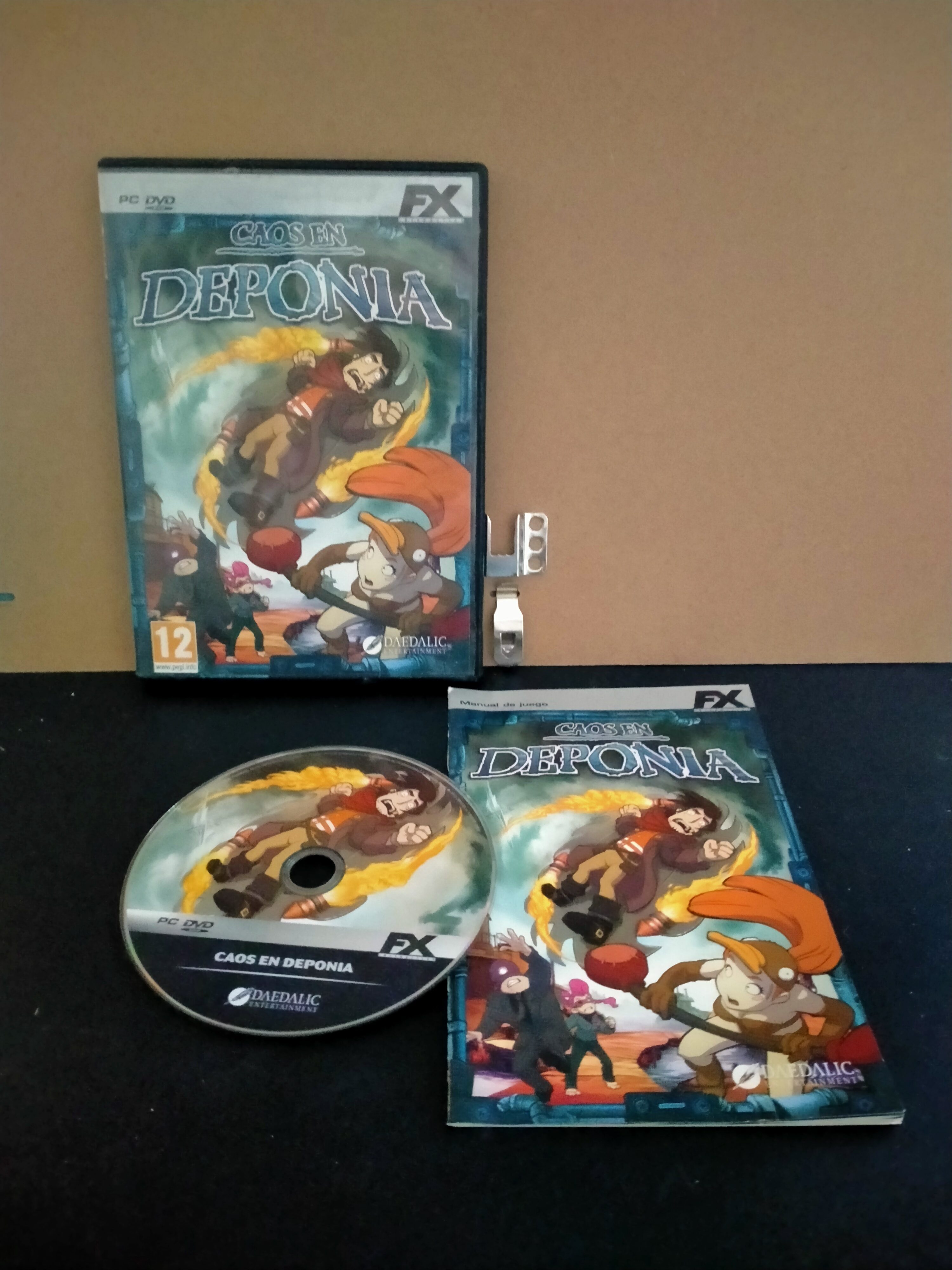 Edición física de Caos en Deponia