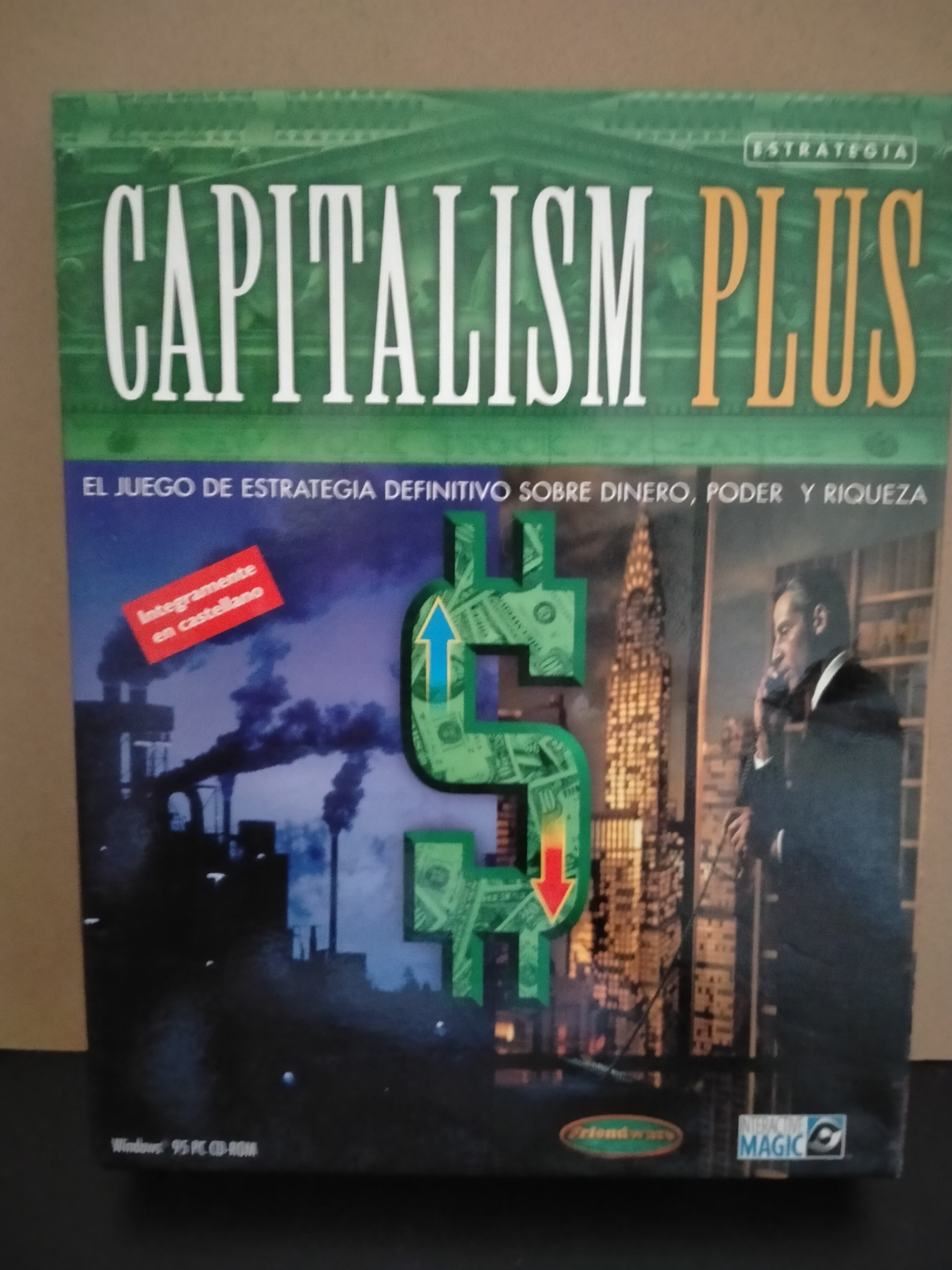 Edición física de Capitalism Plus