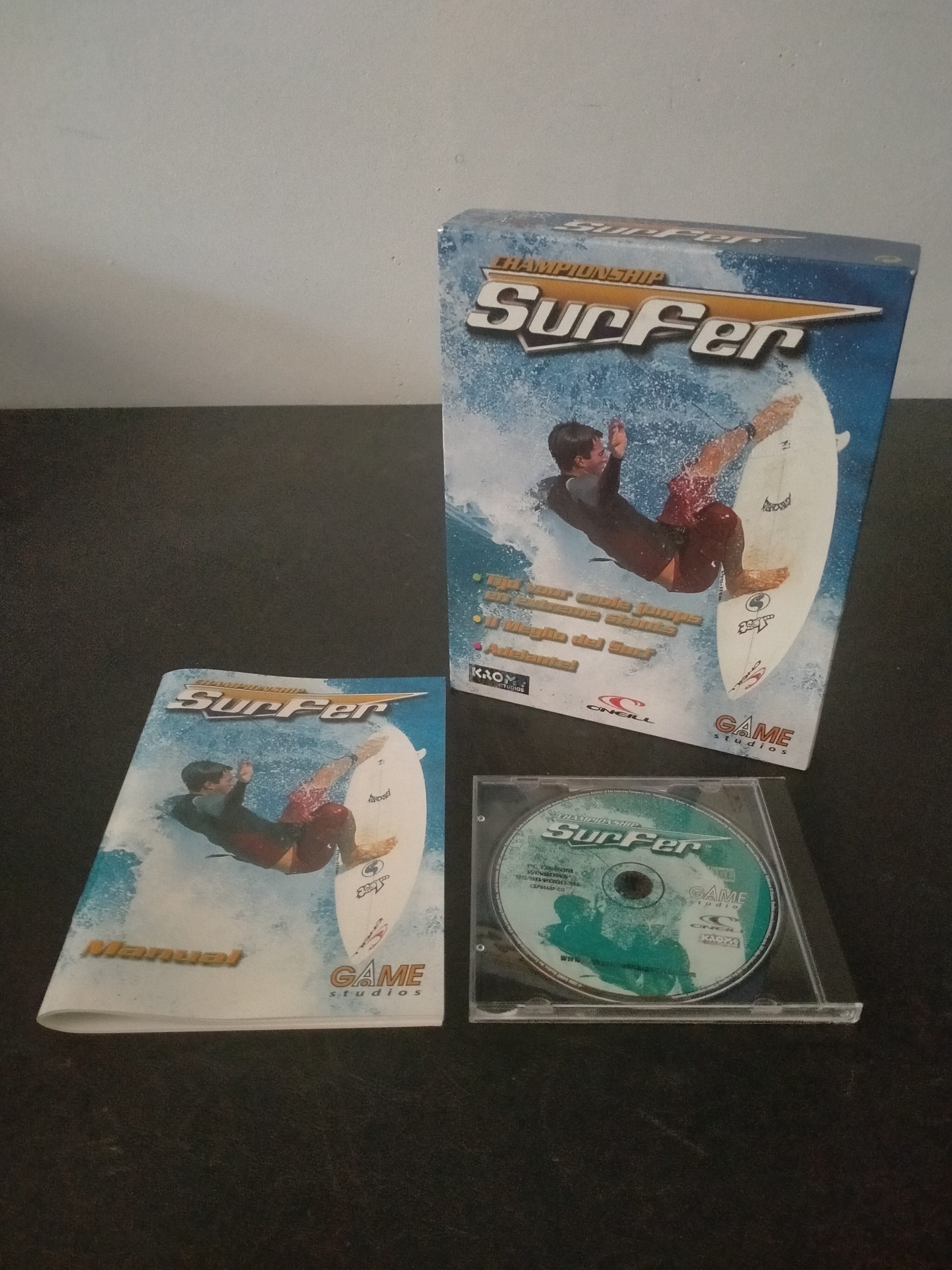 Imagen documental 3 de Championship Surfer, formato Big Box, para Windows 95, Windows 98