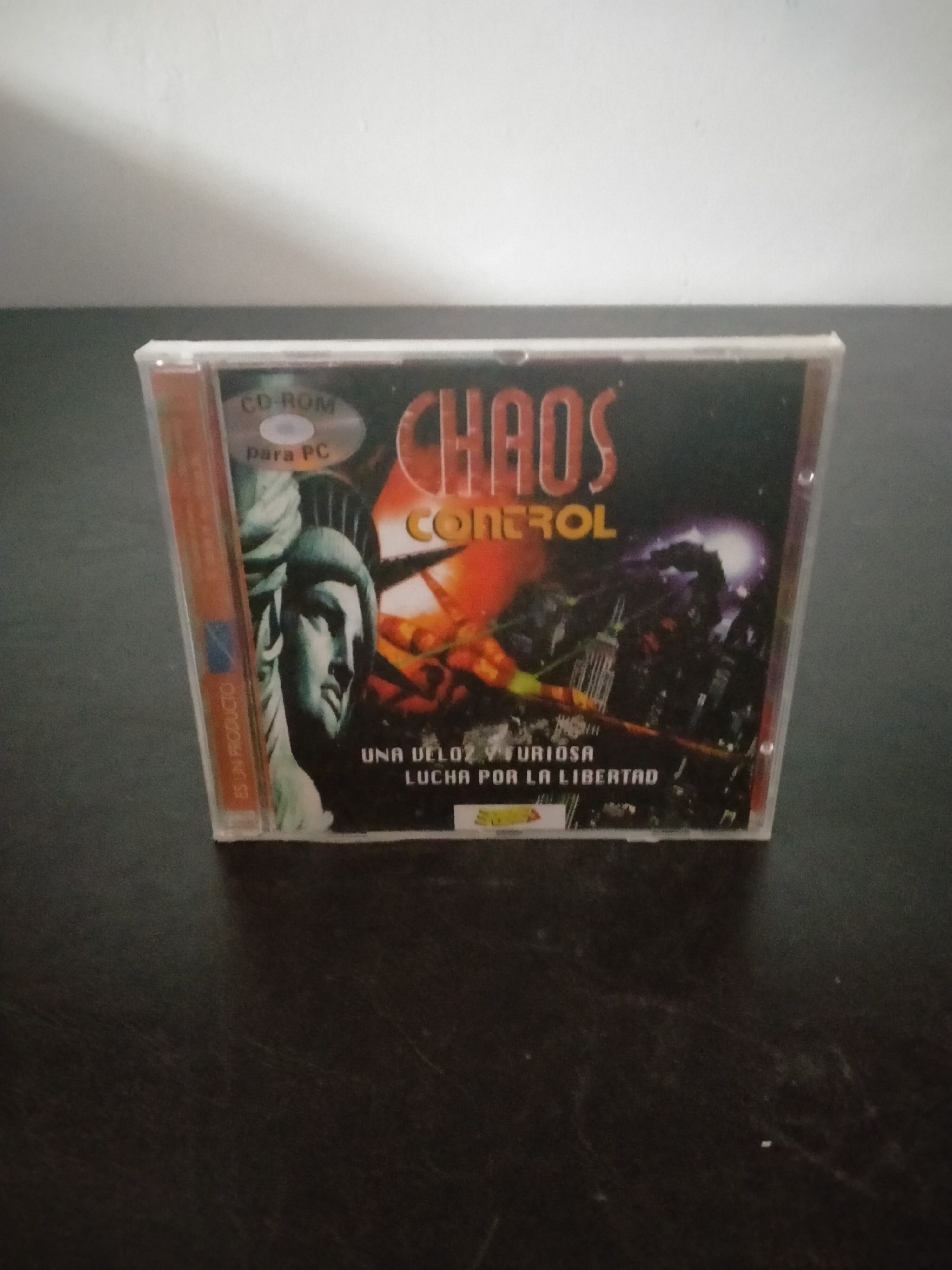 Portada de Chaos Control, formato Jewel Case, para MS-DOS, Win3.x