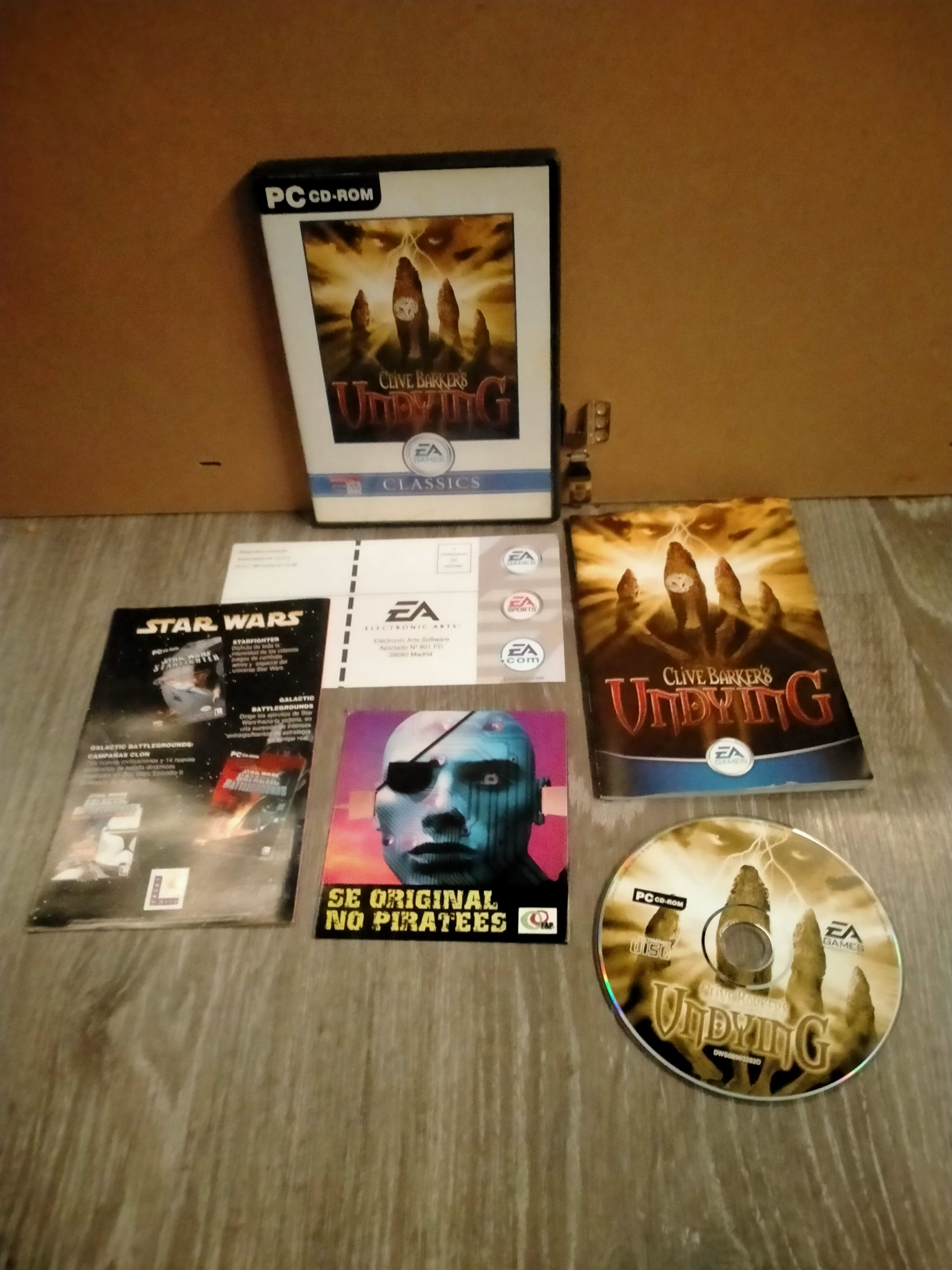 Edición física de Clive Barker's Undying