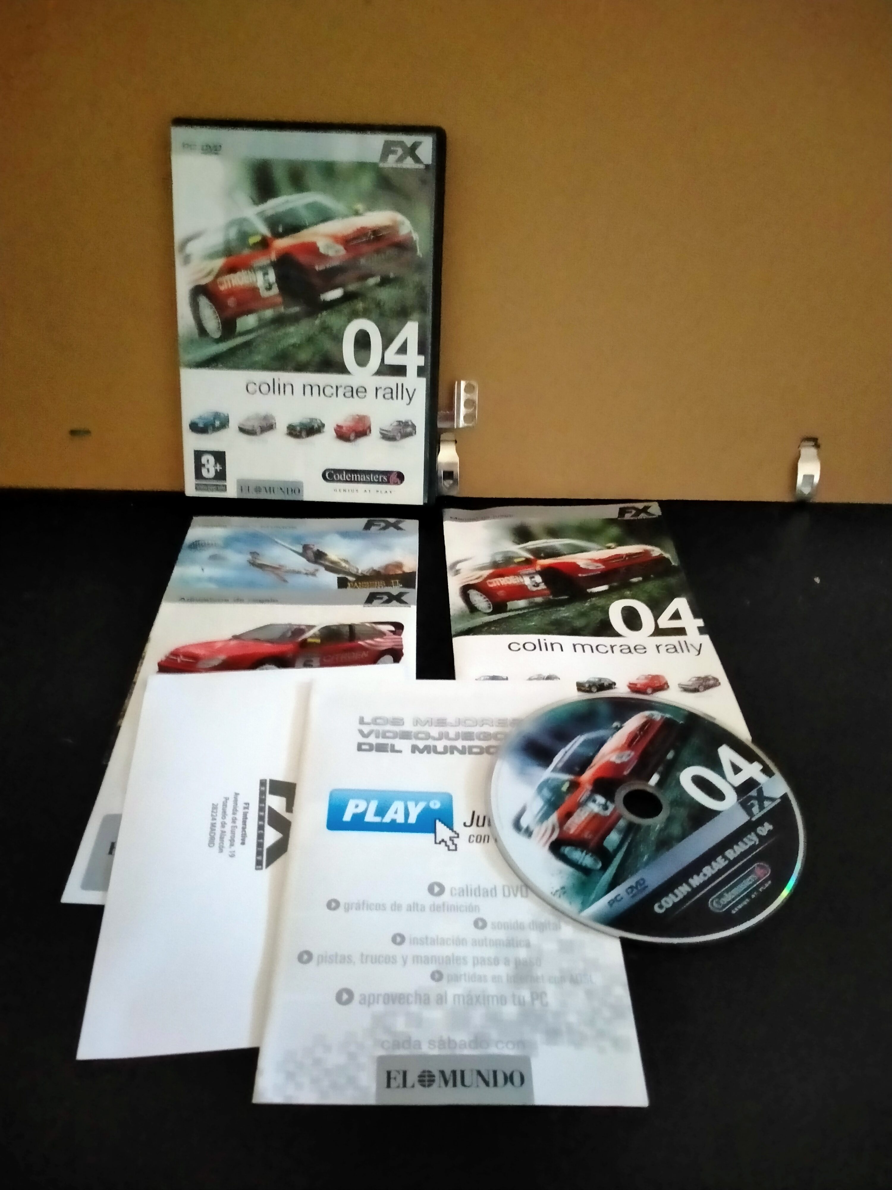 Edición física de Colin McRae Rally 04