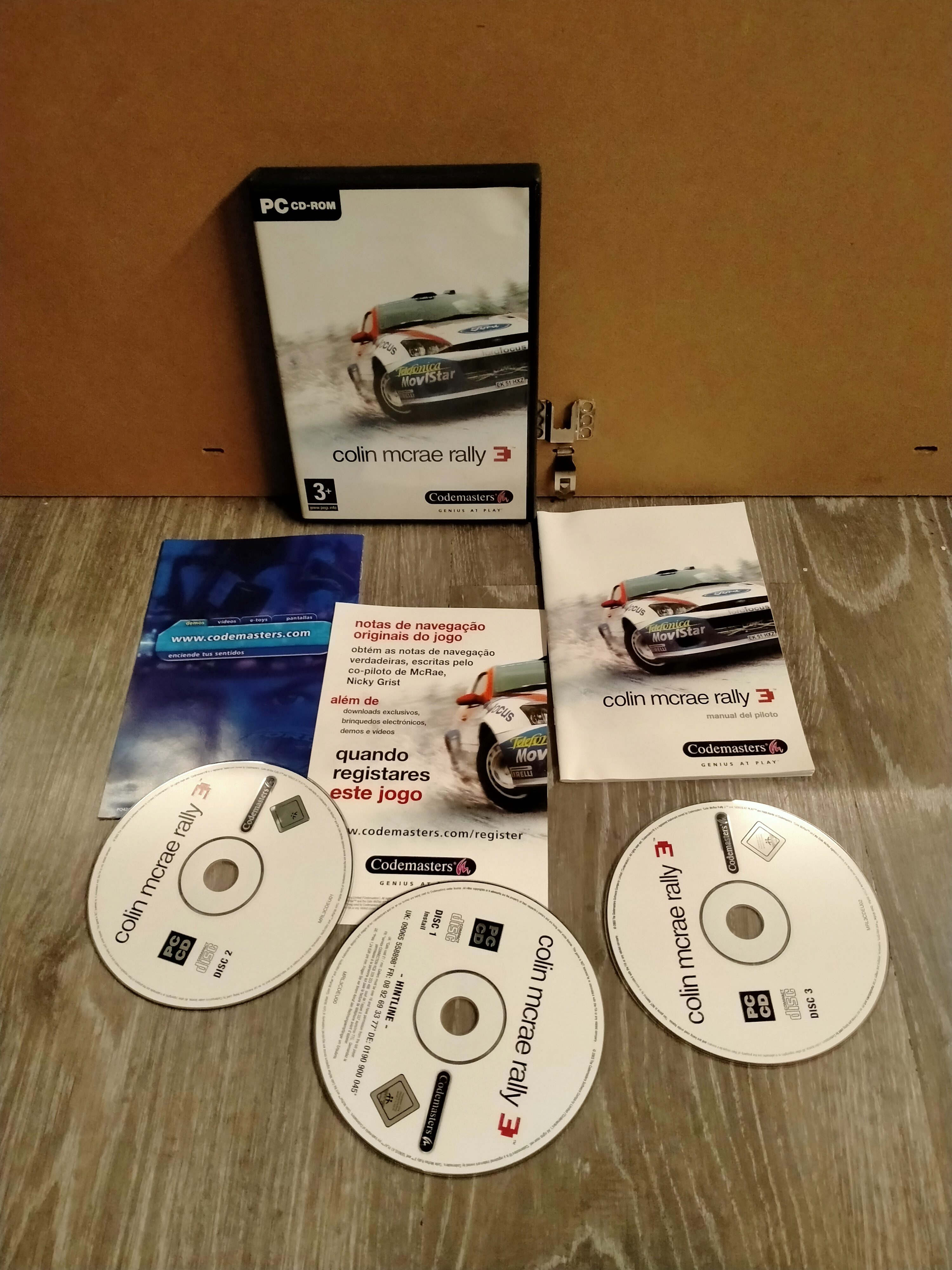 Edición física de Colin McRae Rally 3