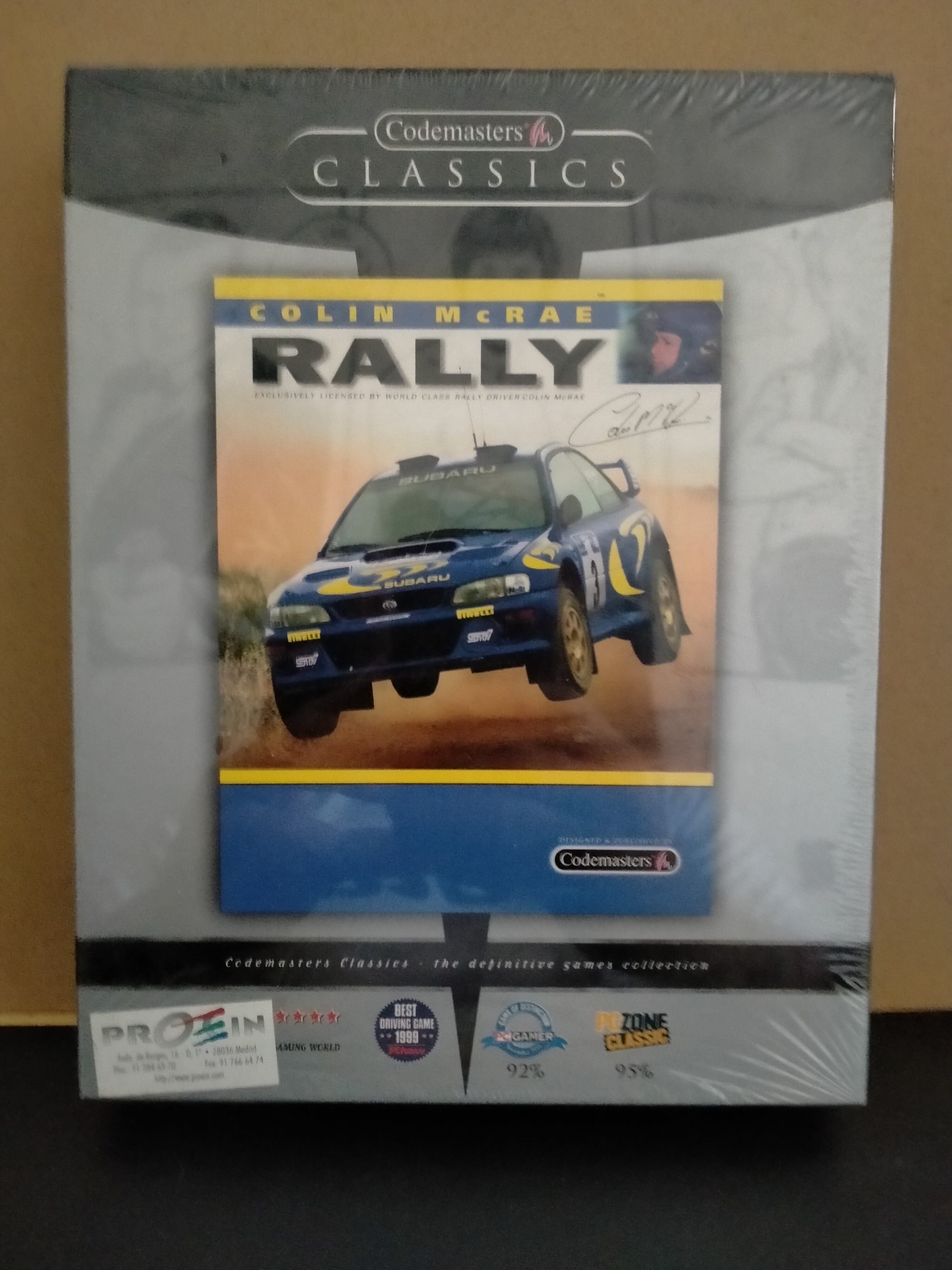 Edición física de Colin McRae Rally