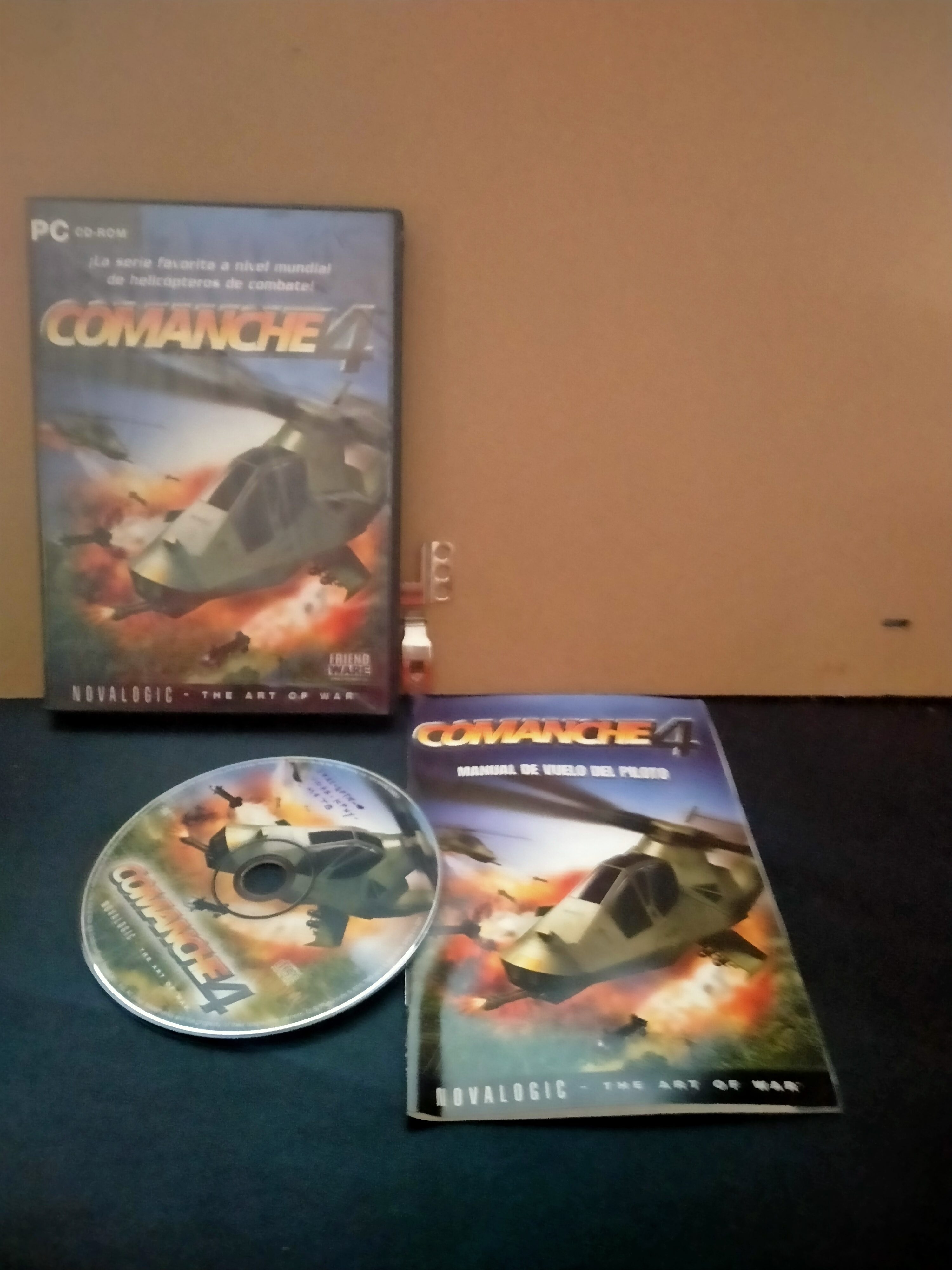 Edición física de Comanche 4