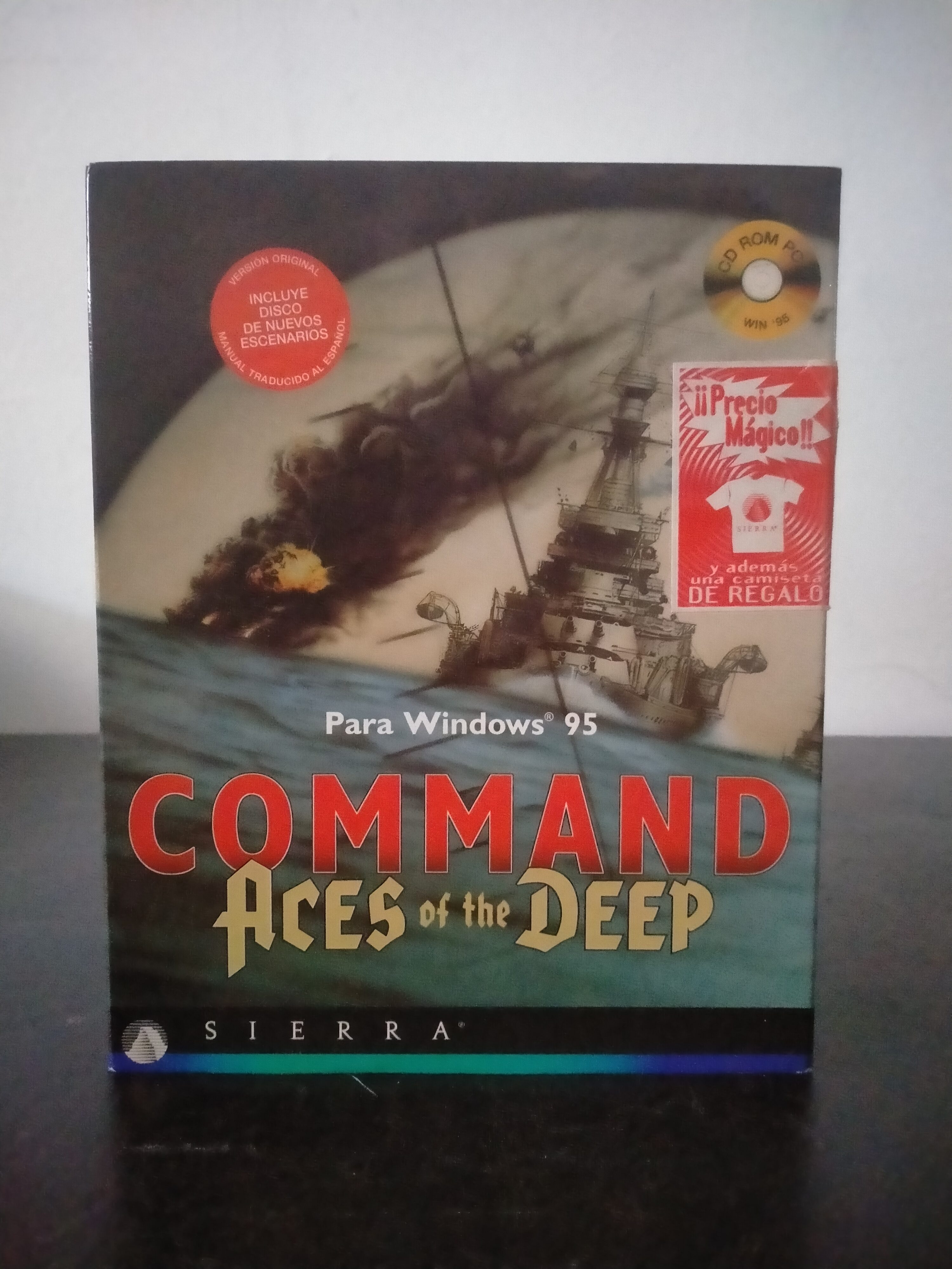 Edición física de Command: Aces of the Deep