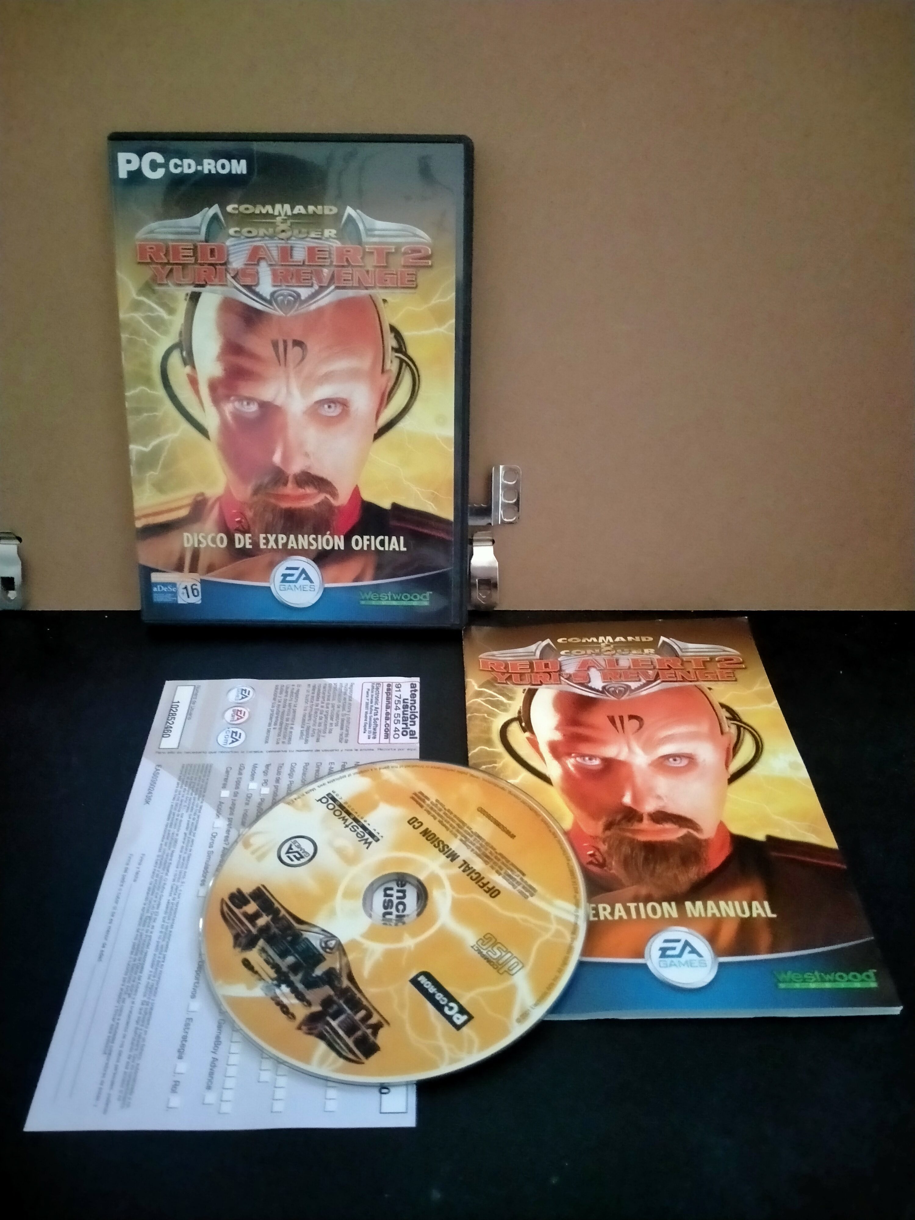 Edición física de Command & Conquer: Red Alert 2 - Yuri's Revenge