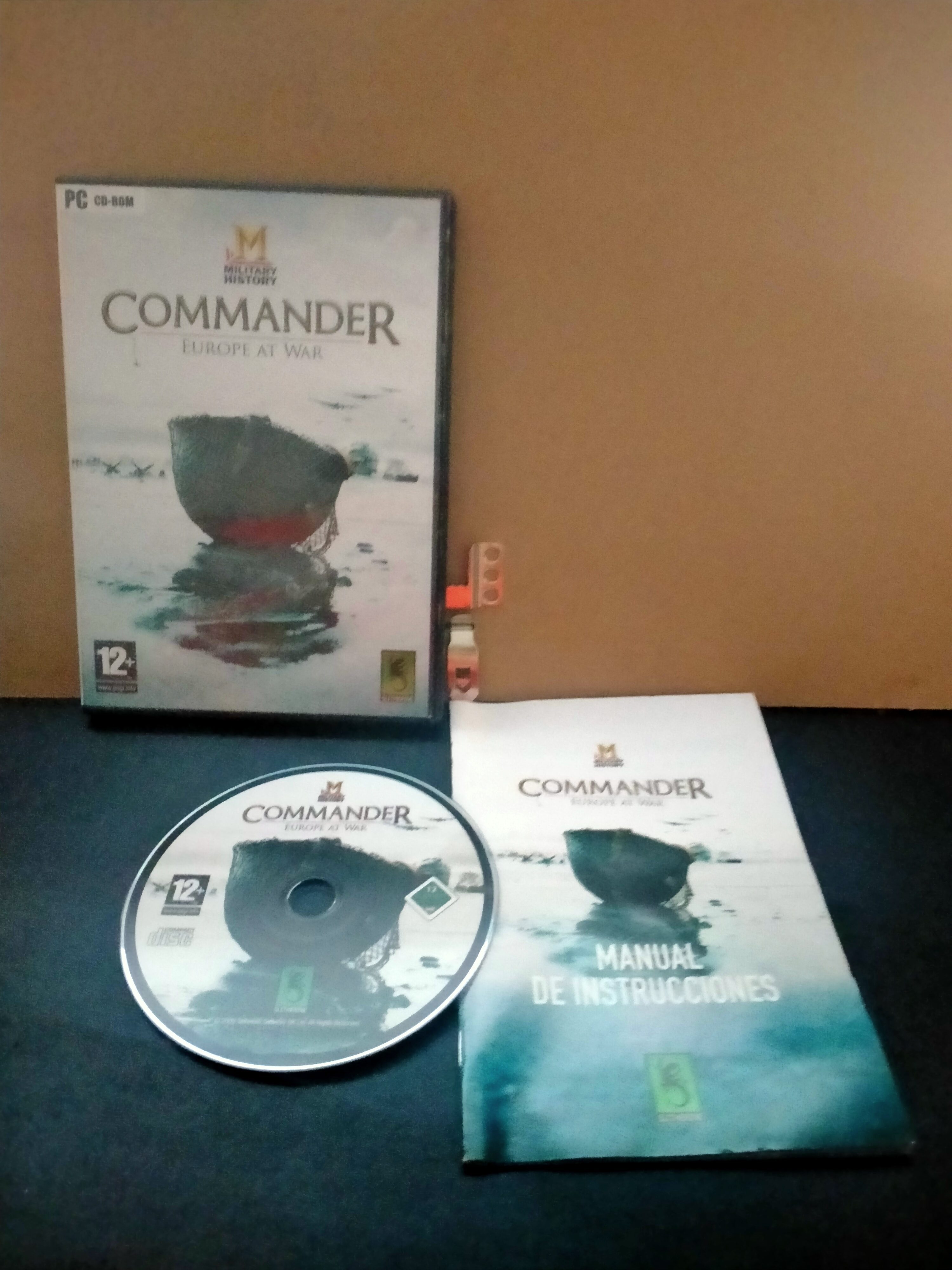 Edición física de Commander: Europe at War